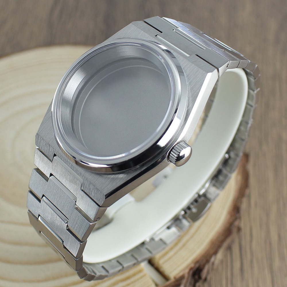 Modify PRX Mod 40mm Watch Case Wristband Sapphire Steel For Seiko NH35 NH36 NH38
