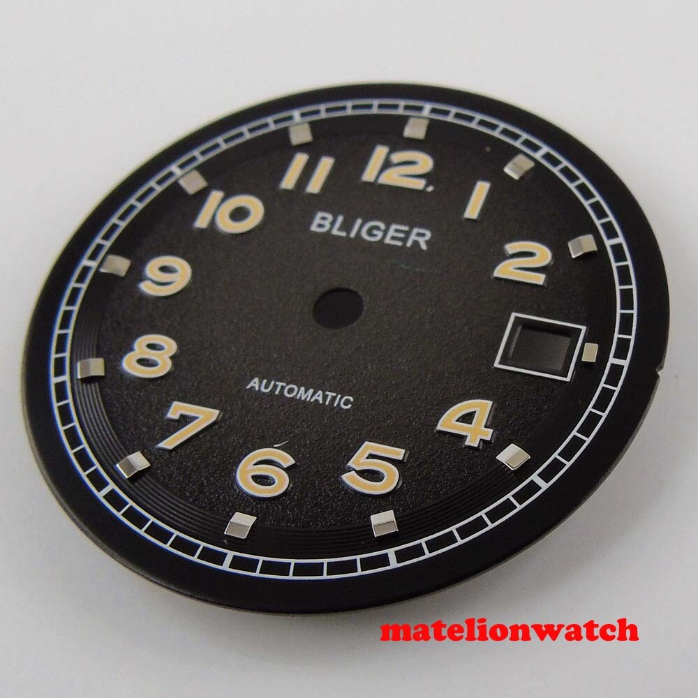 31.5mm Watch Dial Faces Date Window Fit For ETA 2824 Miyota 8215 821A DG2813