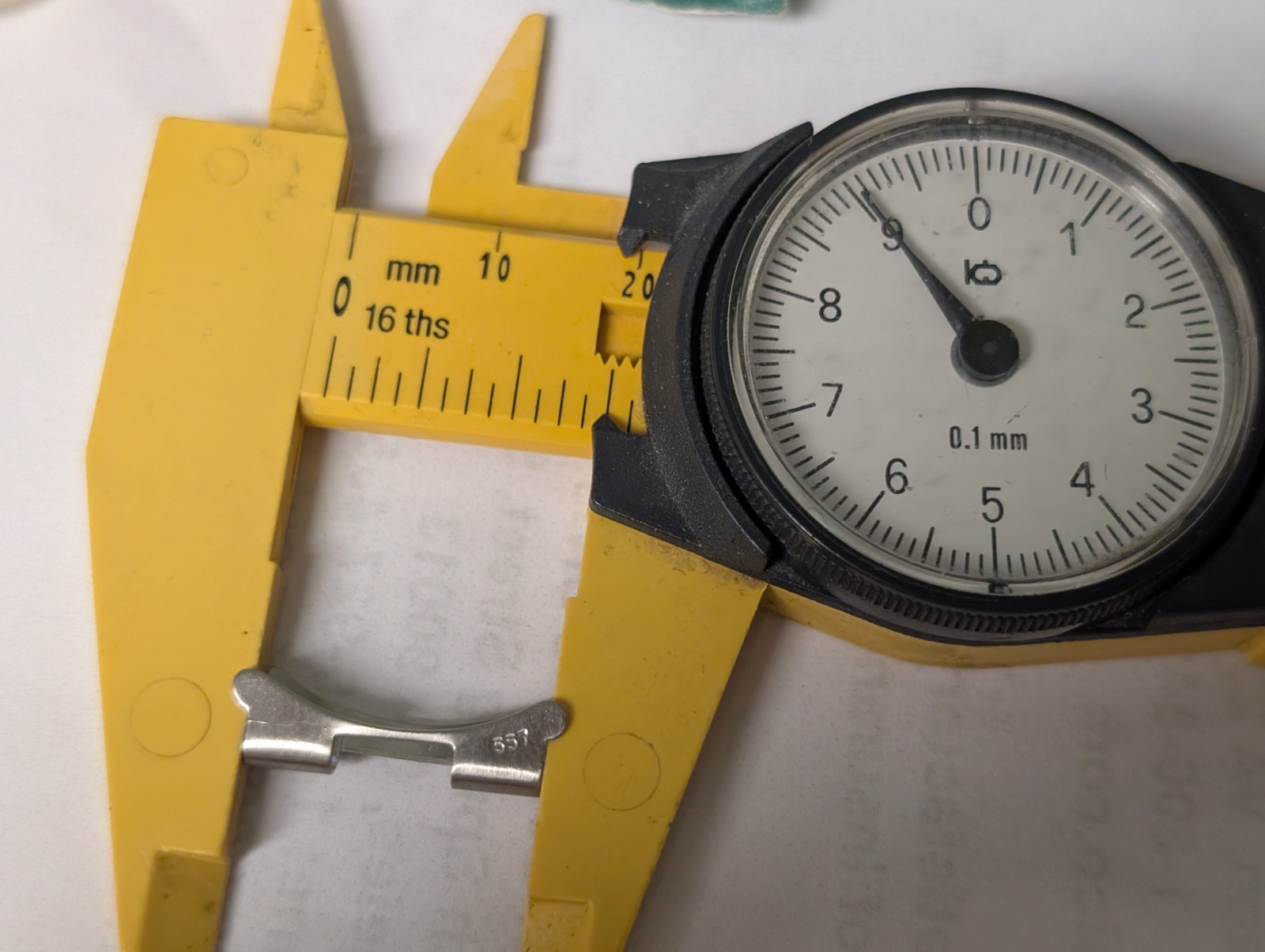 Genuine Rolex END PIECE Steel 557 stamped on it, Model 78350 19mm