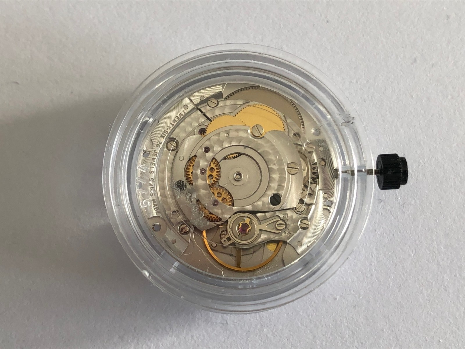Sellita SW200 decorated movement Eta 2824 compatible no rotor see description