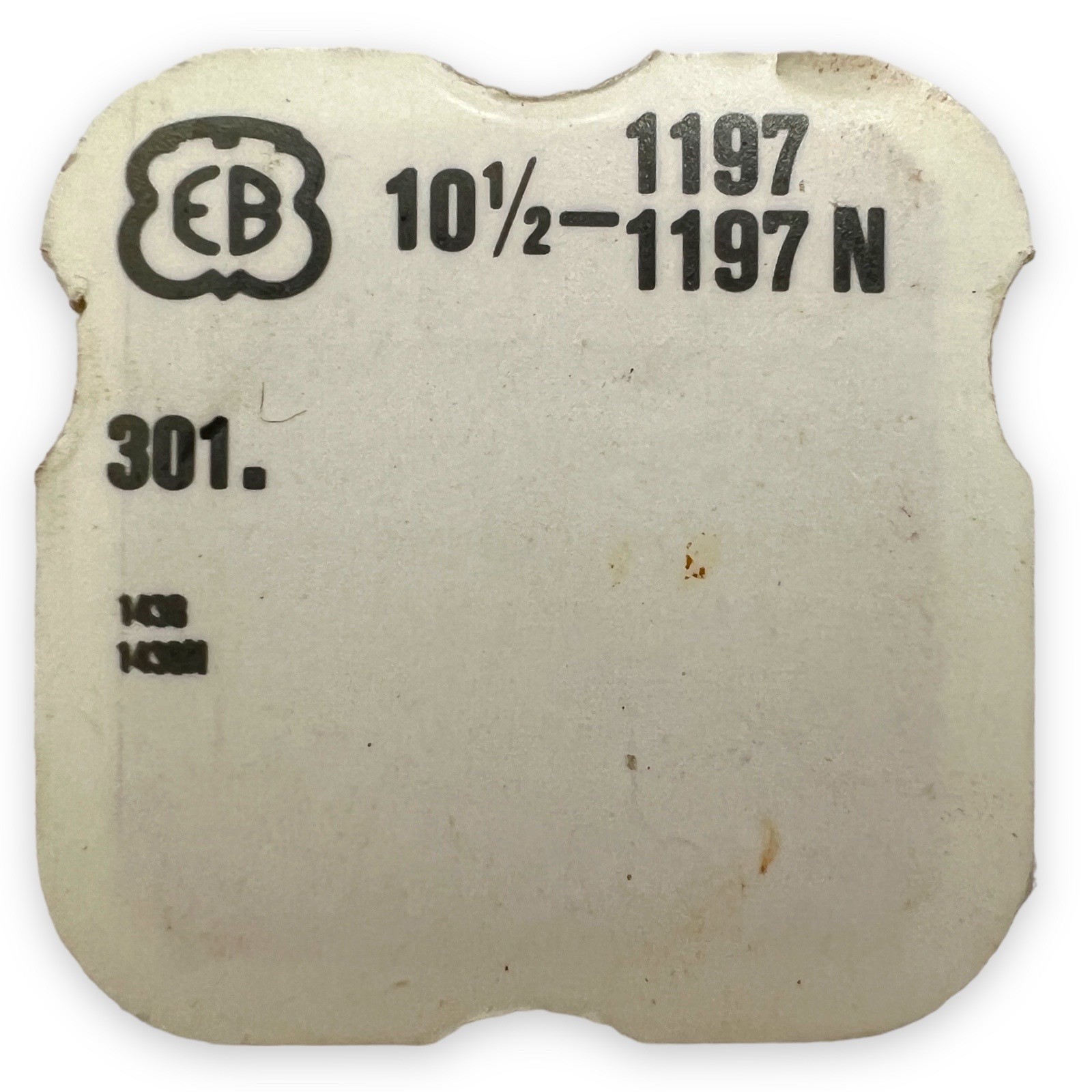 EB Bettlach 1197 REGULATOR x 1 EB1197 Watch Material Part EBAUCHES No. 301
