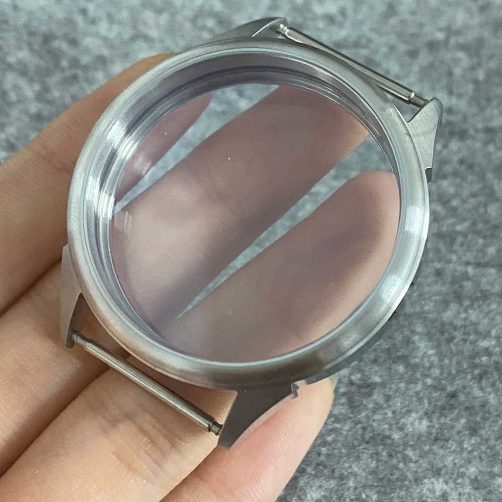 42mm Stainless Steel Watch Case Set With Crown For ETA6497 6498 ST3600 Movement