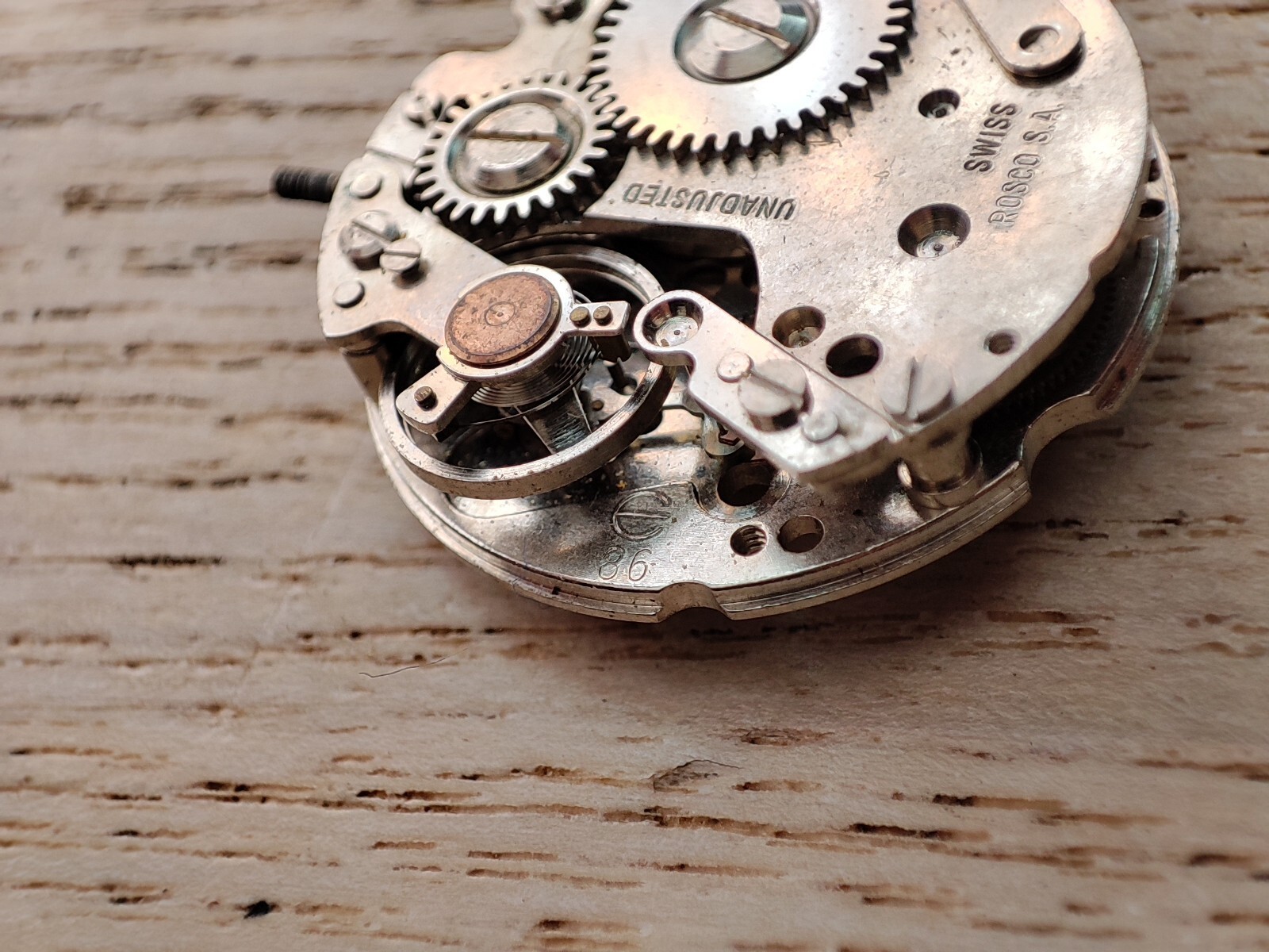 Ebosa 86 watch movement – 20.2 mm – for parts and spares
