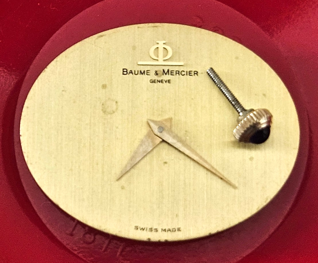 BAUME & MERCIER BM777 17J Watch Movement (REMOVED FROM GOLD CASE/BALANCE RUNS)65