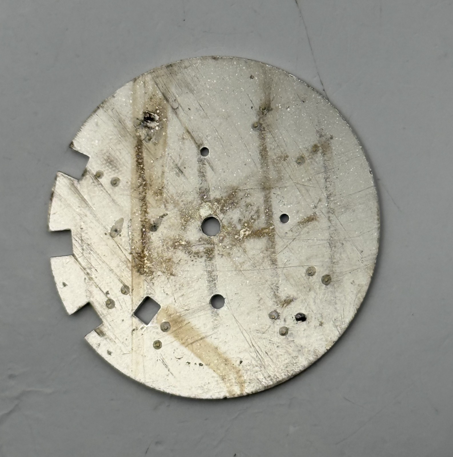 Seiko 7T92-0RD6 Watch Dial Chronograph 100M Japan Spare Parts Repair 33mm