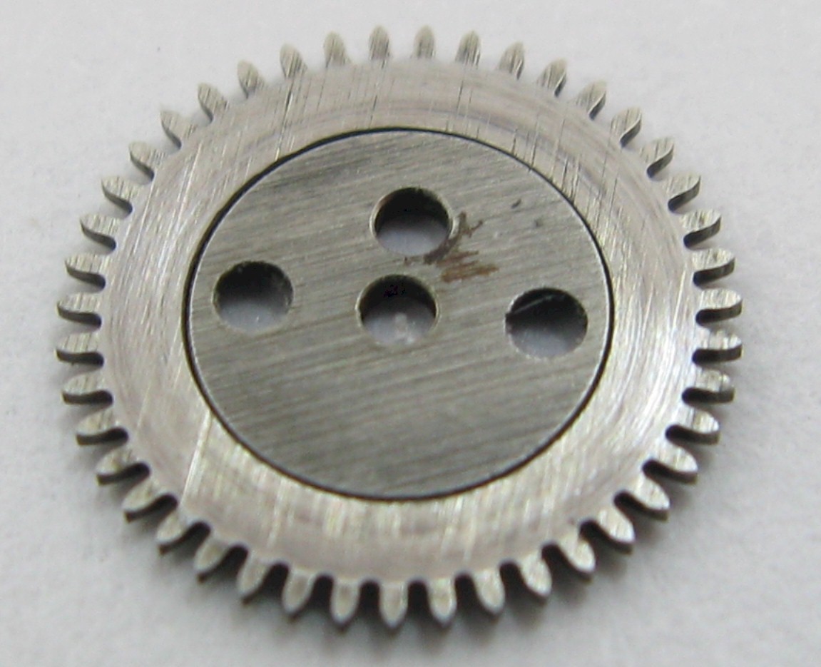 chronograph Lemania 1270 watch parts crown wheel with its core