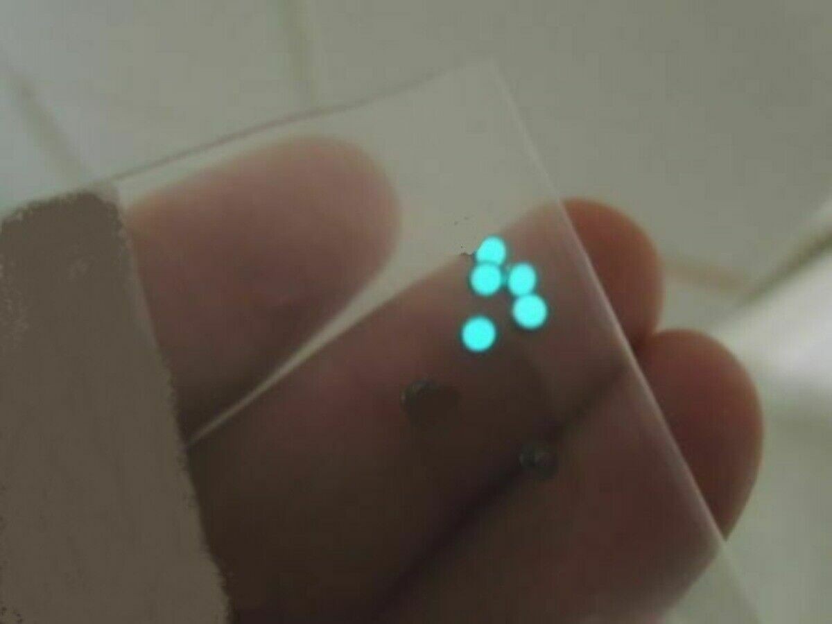 PEARL PIP DOT FOR BEZEL INSERT ROLEX SEADWELLER DEEPSEA CERAMIC 116660 BLUE LUME