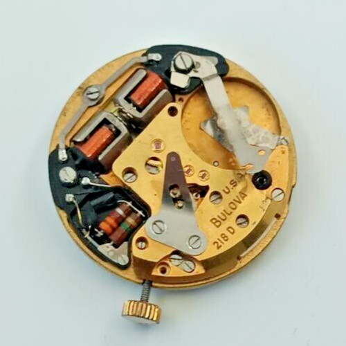 BULOVA ACCUTRON CALIBER 218 D ELECTRONIC MOVEMENT FOR PARTS/REPAIR
