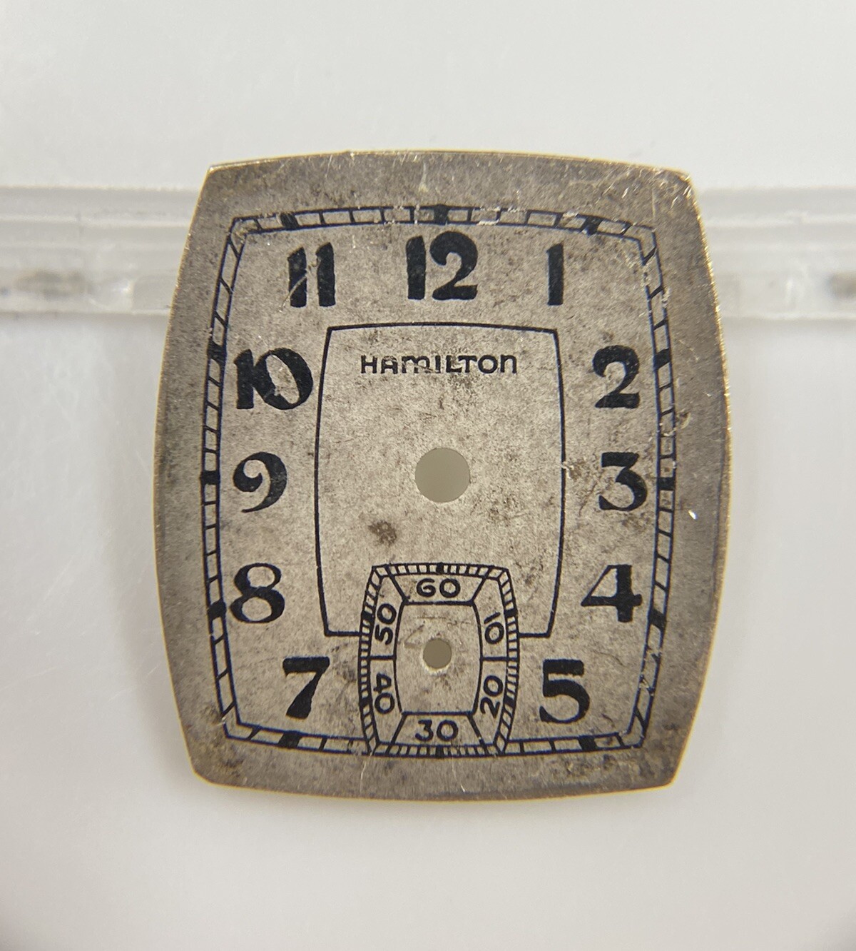 Original Vintage Hamilton Caliber 987F Dial