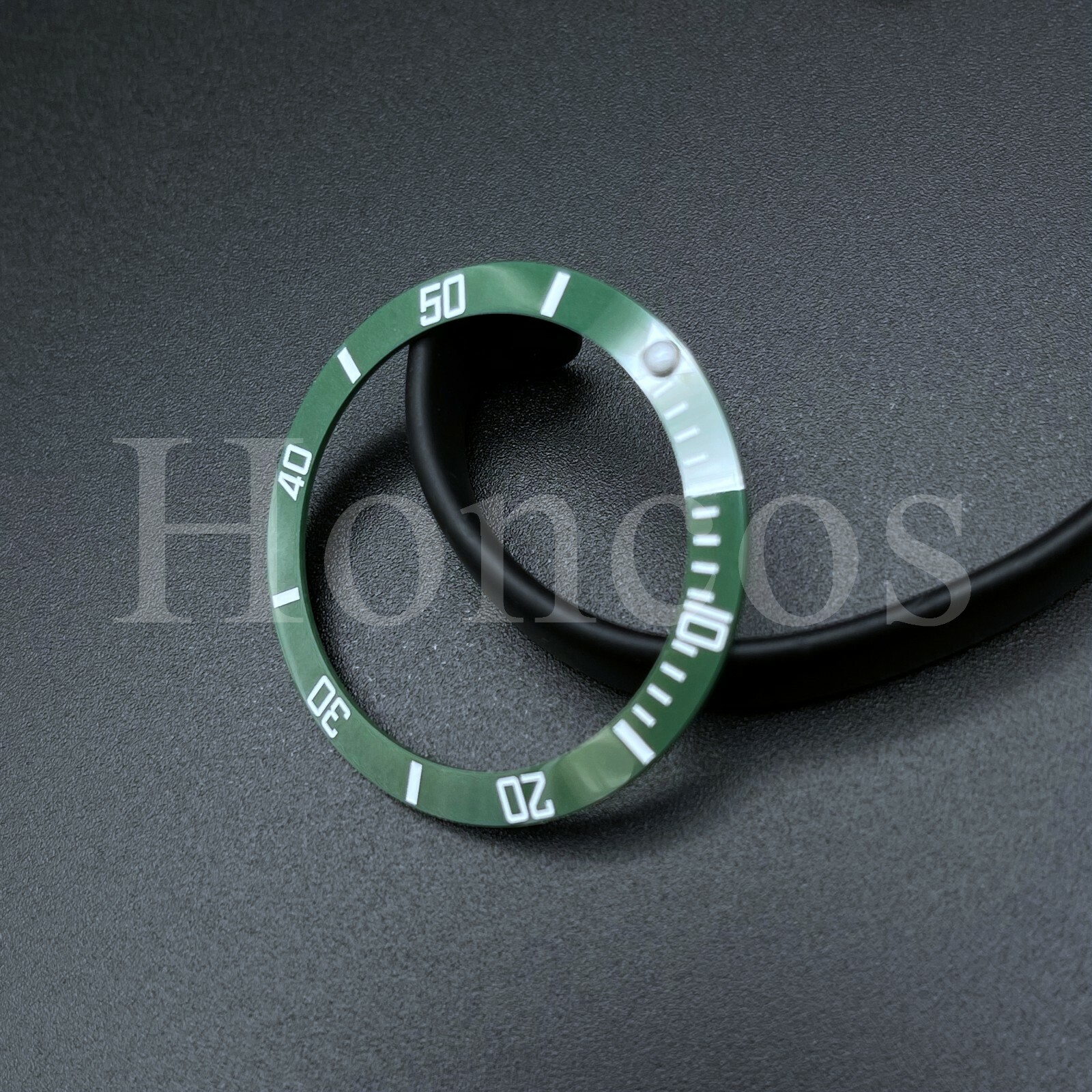 38mm GREEN Ceramic Bezel Insert Ring Fits For Rolex Sub 40mm Case MOD Watch