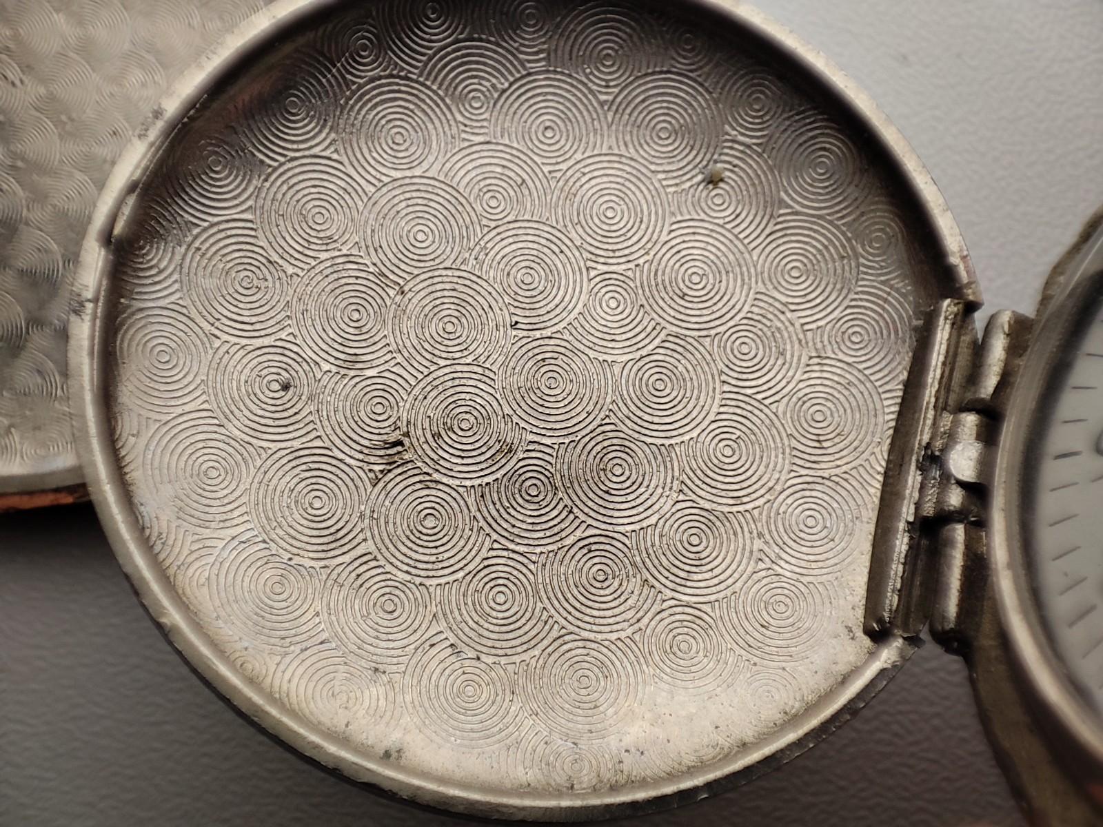 Rugby pocket Watch quasar – 46.5 mm – for parts and spares