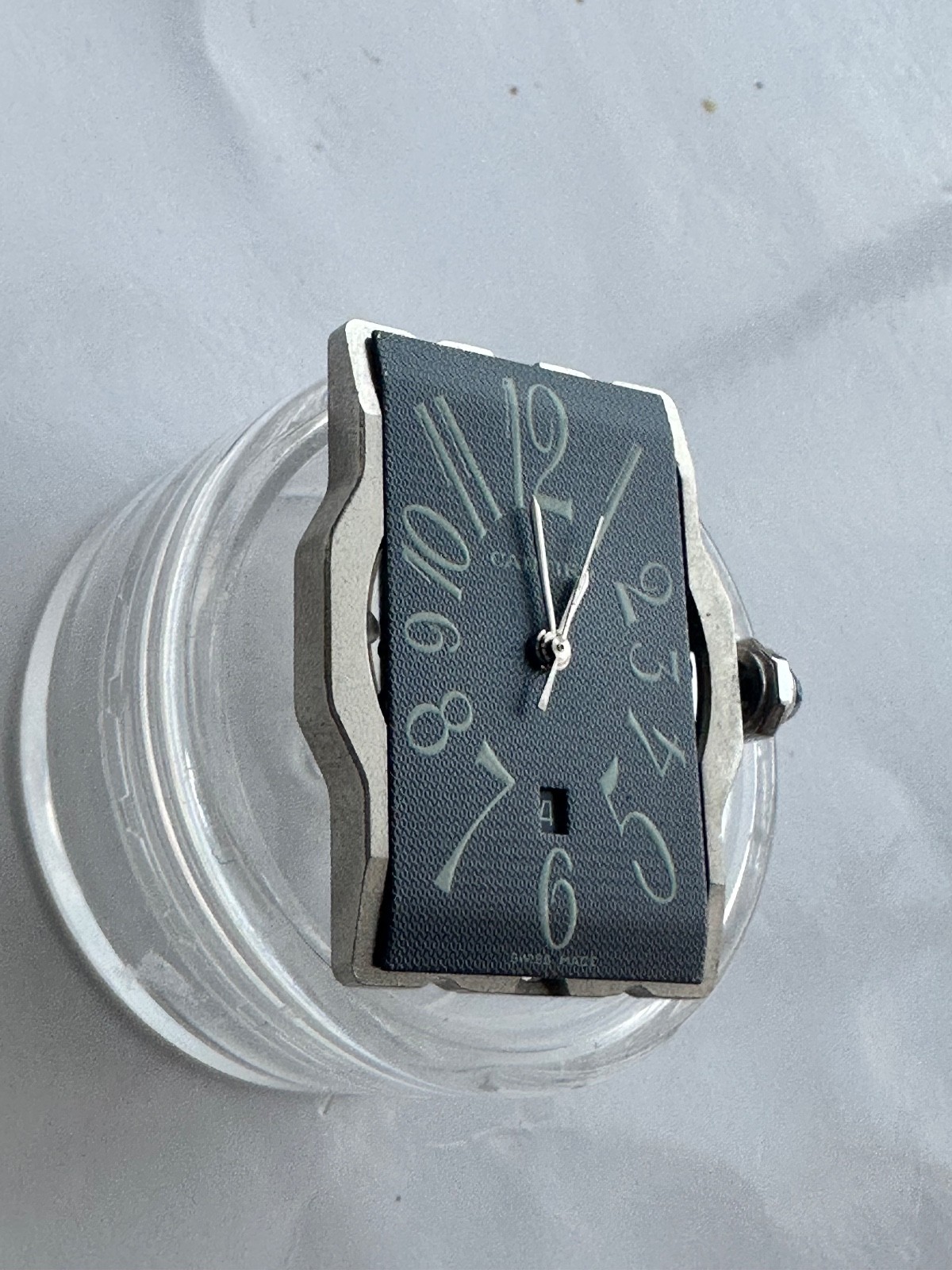 Cartier Tank Américain Movement & Blue Dial Automatic Cal.120 Eta 2000-1