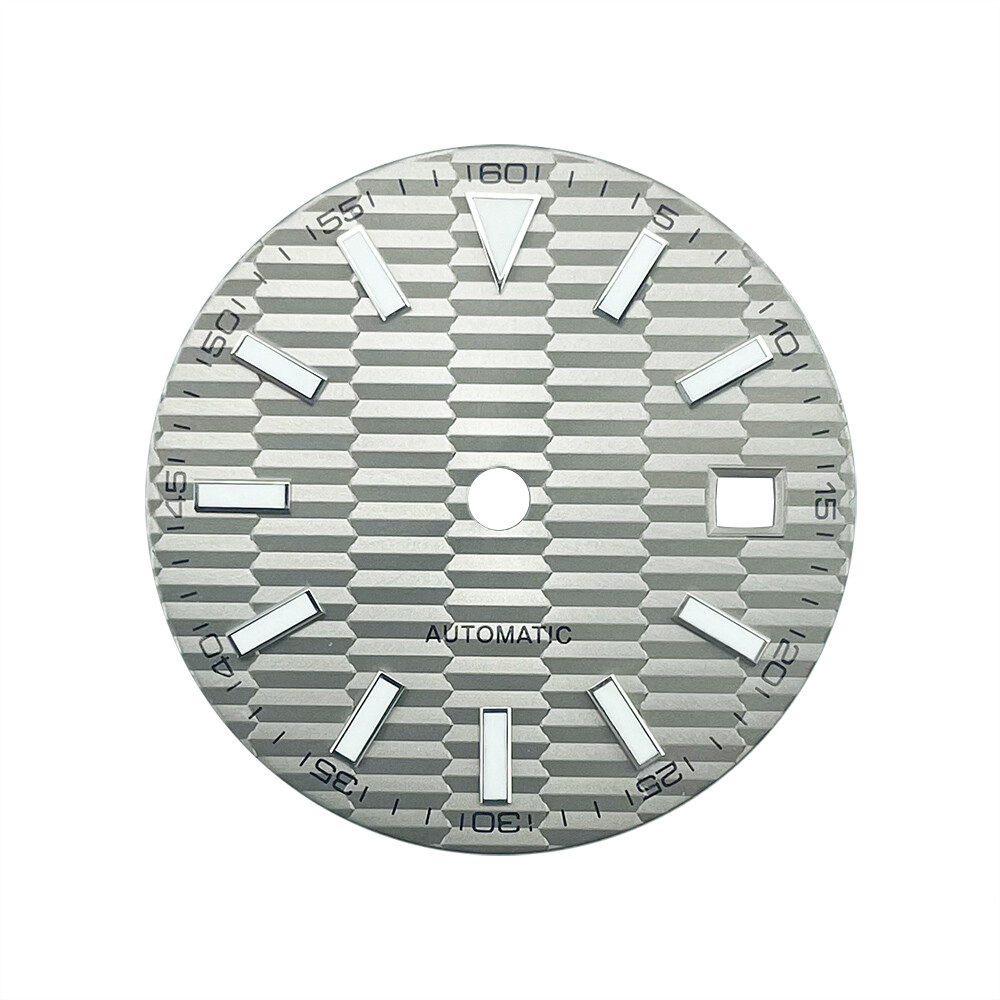 Blue Sterile 29mm Watch Dials Compatible with Miyota8215 Eta2824 PT5000 Date