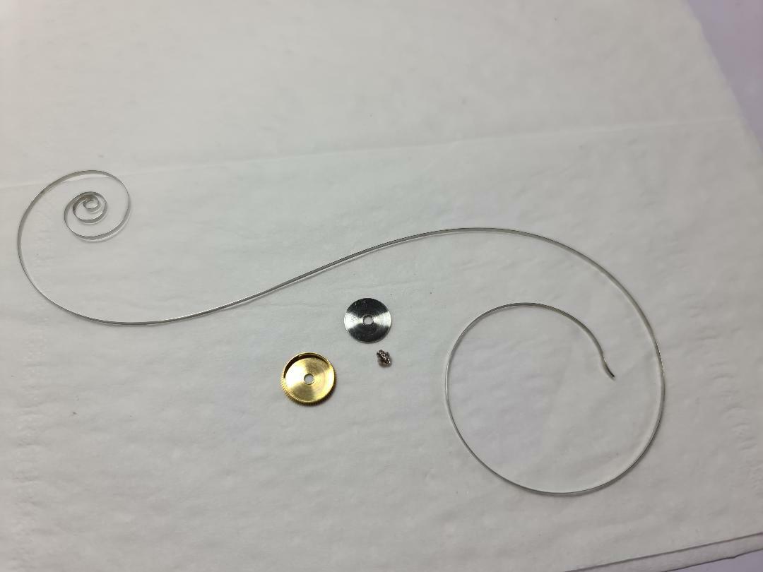GENUINE COMPLETE BARREL ARBOR MAINSPRING SEIKO SPORTSMAN MOV’T 957 6660 6659 66