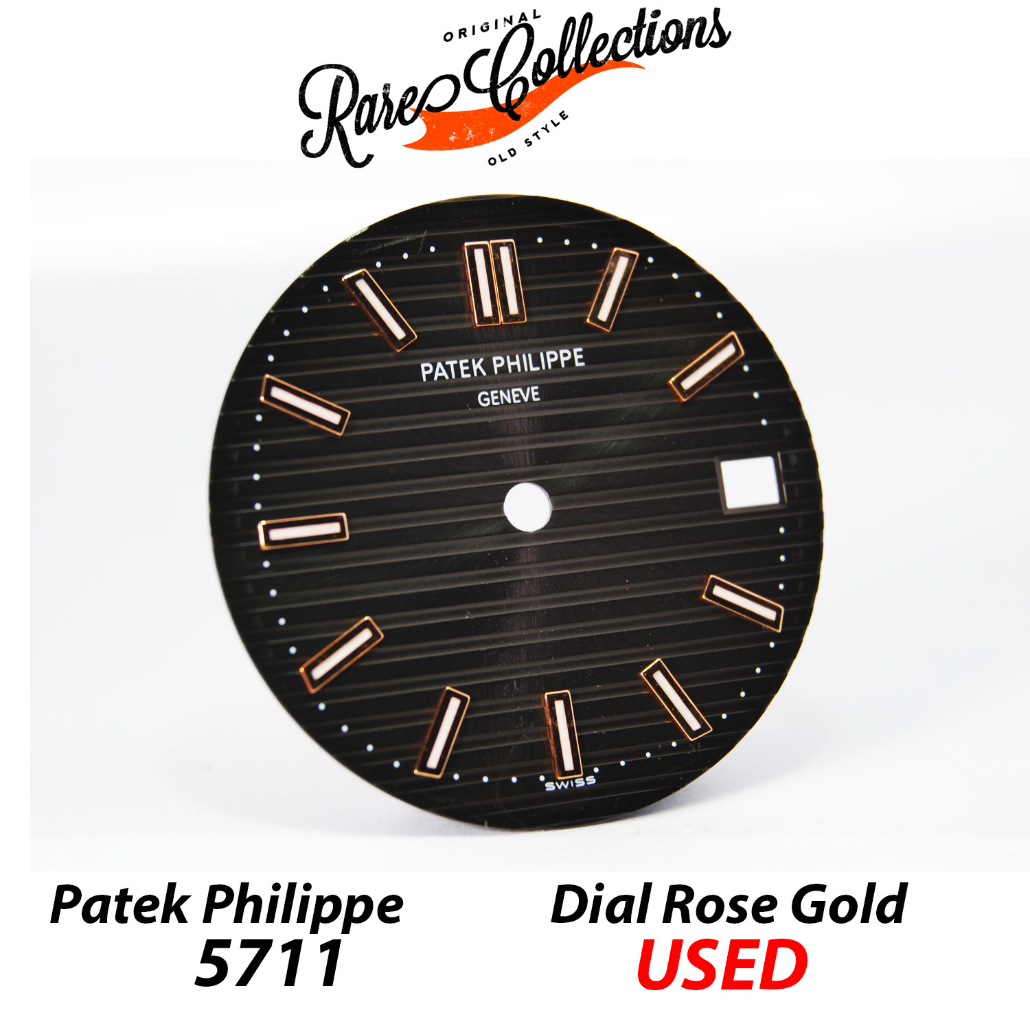 Patek Philippe Dial 5711 Patek Used Brown, Pink Gold Patek 5711 Nautilus Dial