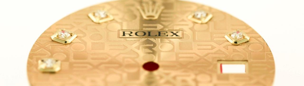 Original Rolex DJ 36mm 116233 116203 Champagne Jubilee Diamond Dial 2/T #B39