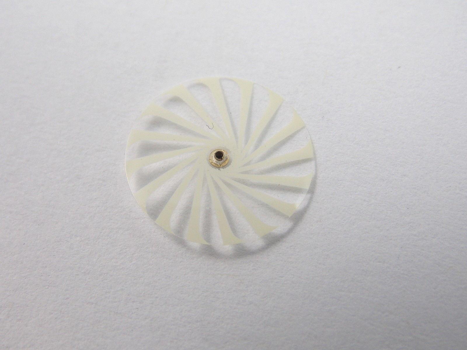 Seconds Disk 11.3mm Borel Cocktail Watch Dial Ladies Kaleidoscope Clear/White