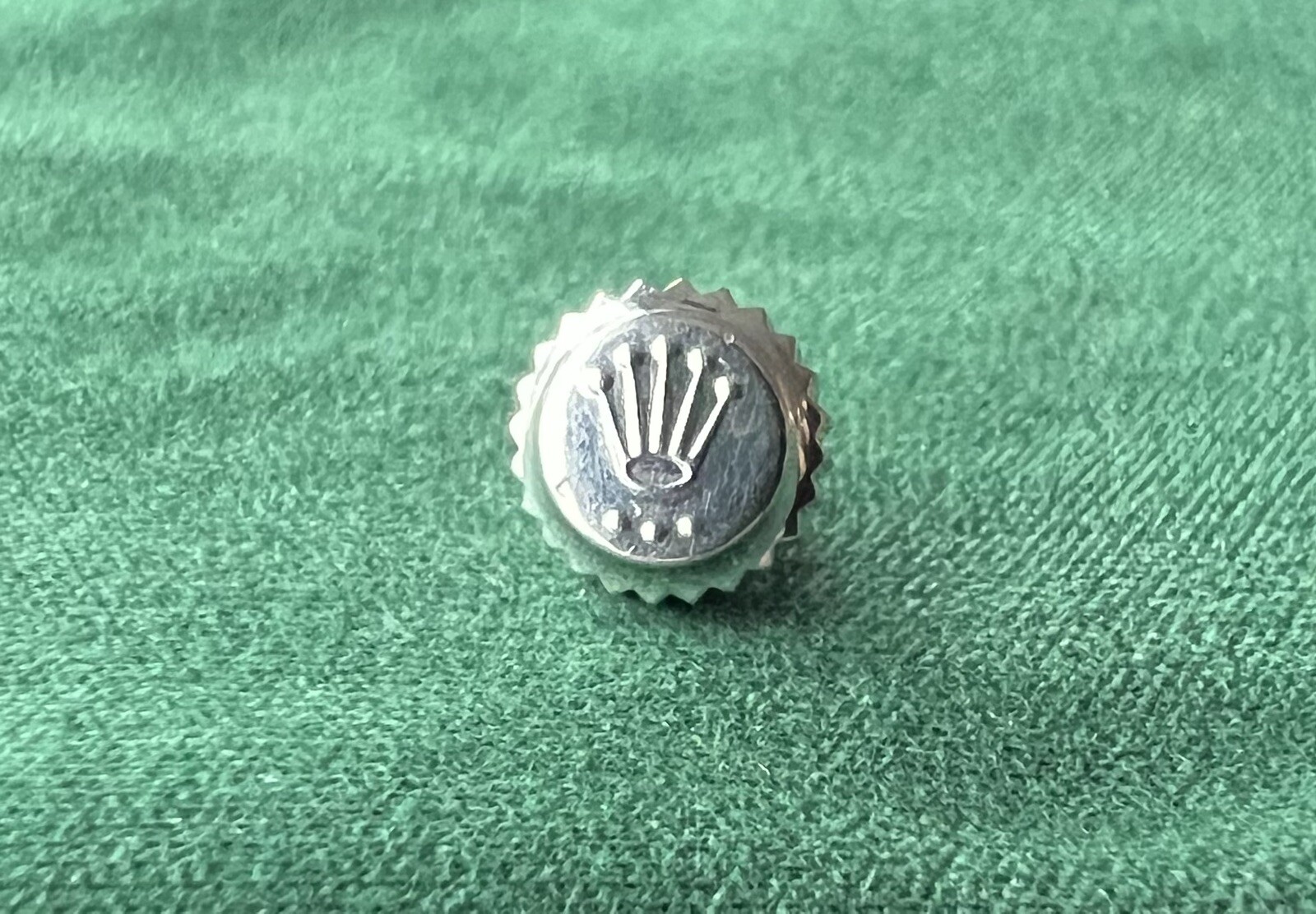 Genuine ROLEX 24-704-0 7mm Steel Watch Crown for Submariner & Daytona – OC#766