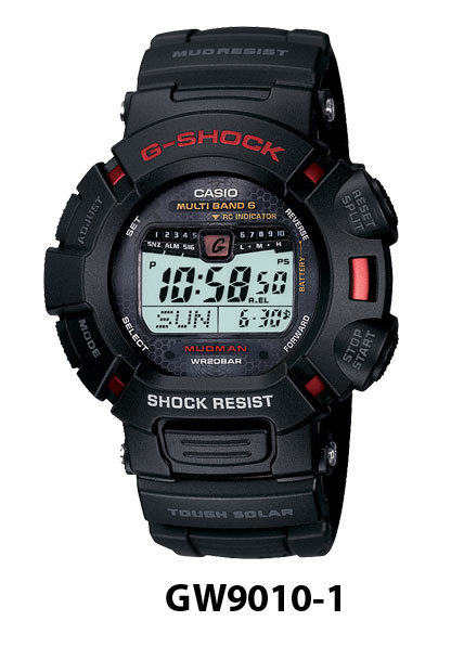Genuine Casio G-9010-1 GW-9010-1 G-Shock watch band bezel BLACK case cover