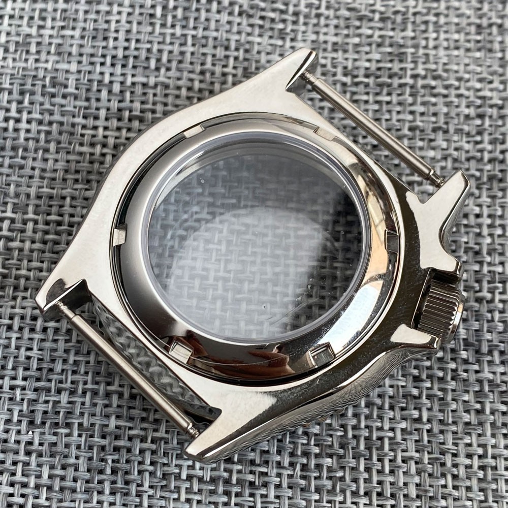 42mm Sapphire Glass Watch Case glass back Fit SKX 007 NH34A NH35A NH36 ETA 2824