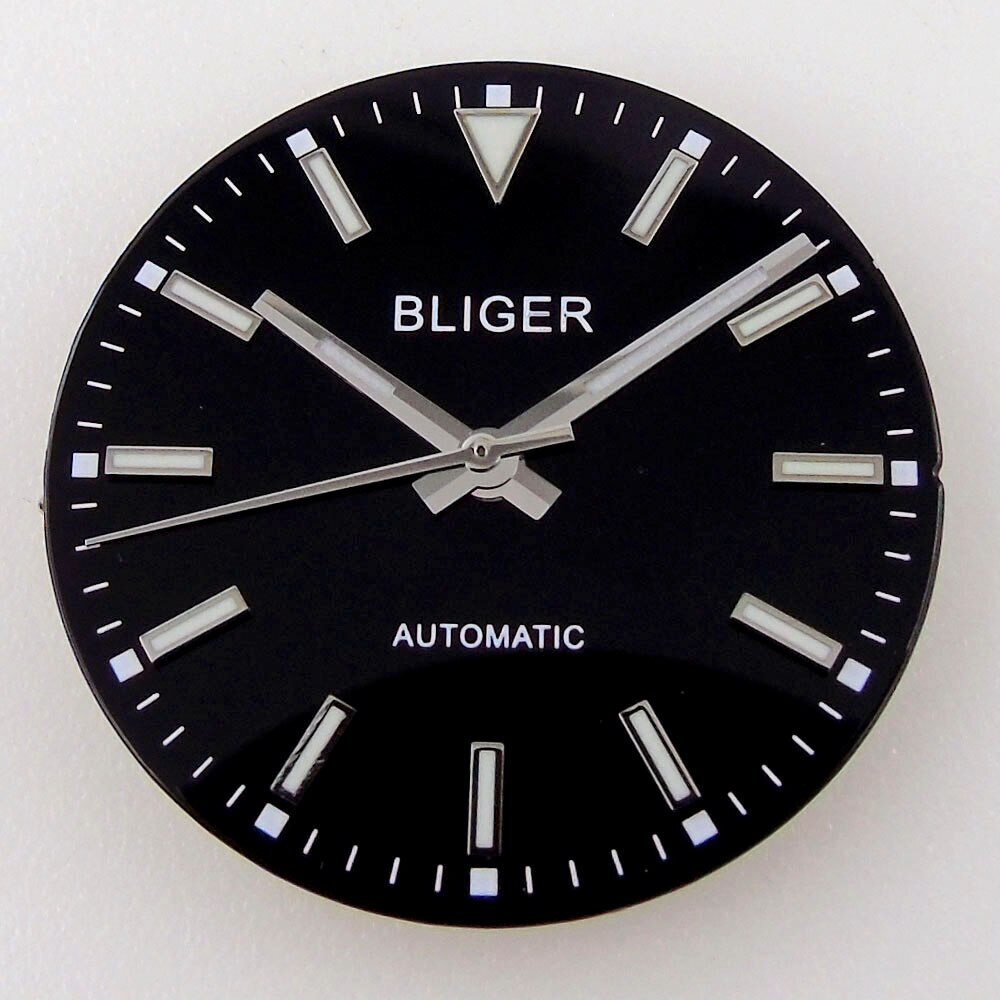 Blue Black Yellow 29.2mm Watch Dial Face fit ETA 2824 PT5000 NH35A NH36 Luminous