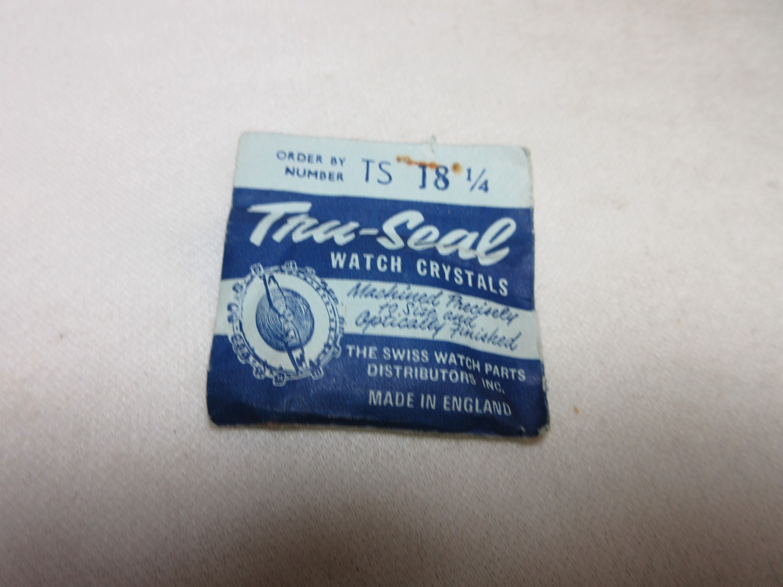 TRU-SEAL WATCH CRYSTAL TS 18 1/4 WATCHMAKER REPLACEMENT PART #197