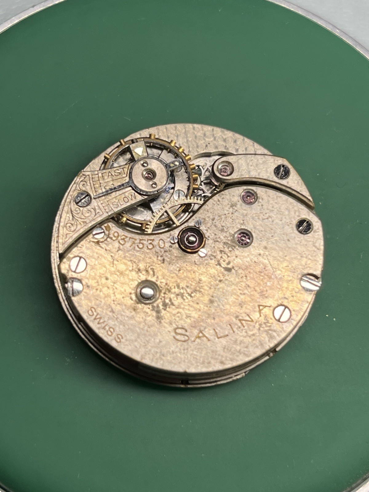 RUNNING Longines 0s Private Label 29.6mm Pocket Watch Movement