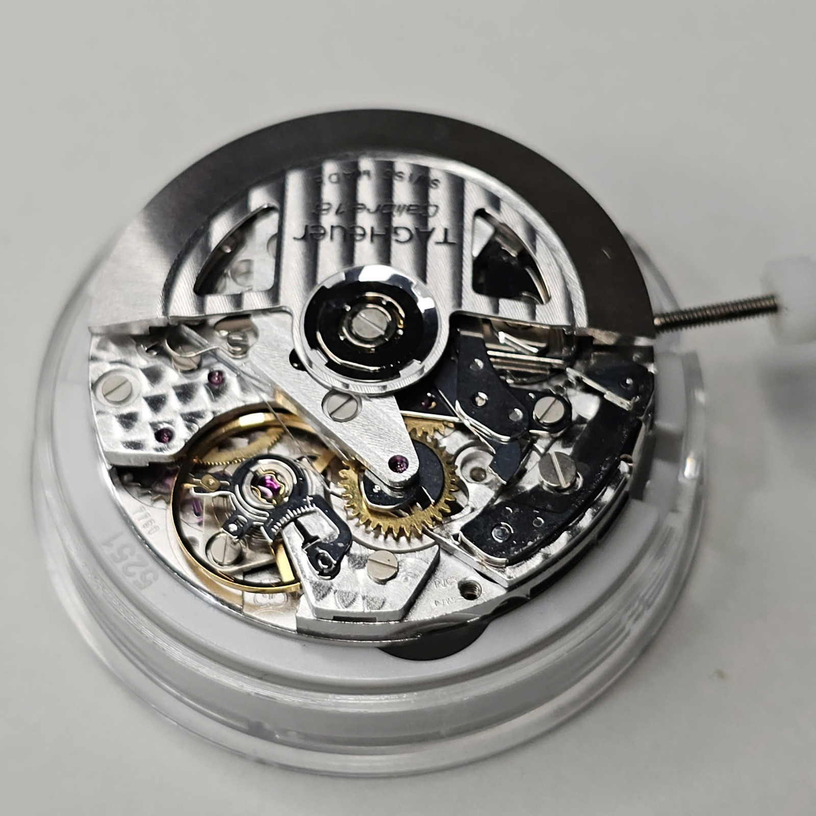 ETA 7750 Movement – TAG Heuer Calibre 16 – Top – Valjoux 7750 ETA7750 SW500 Comp