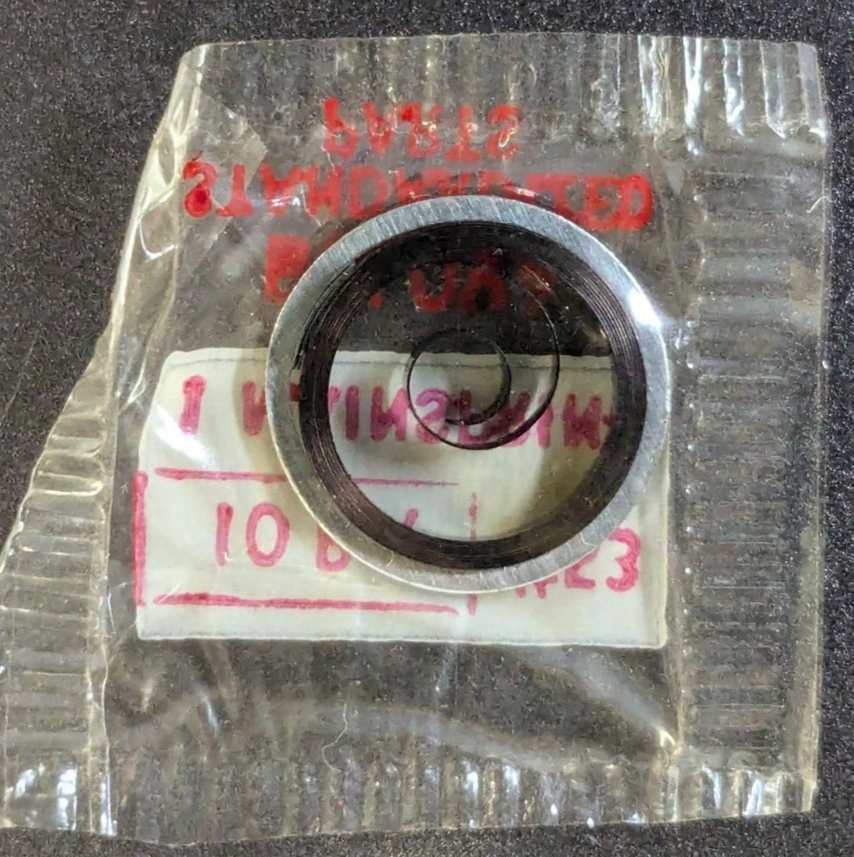 OEM NOS Bulova Cal. 10BA Watch Mainspring Part# 53