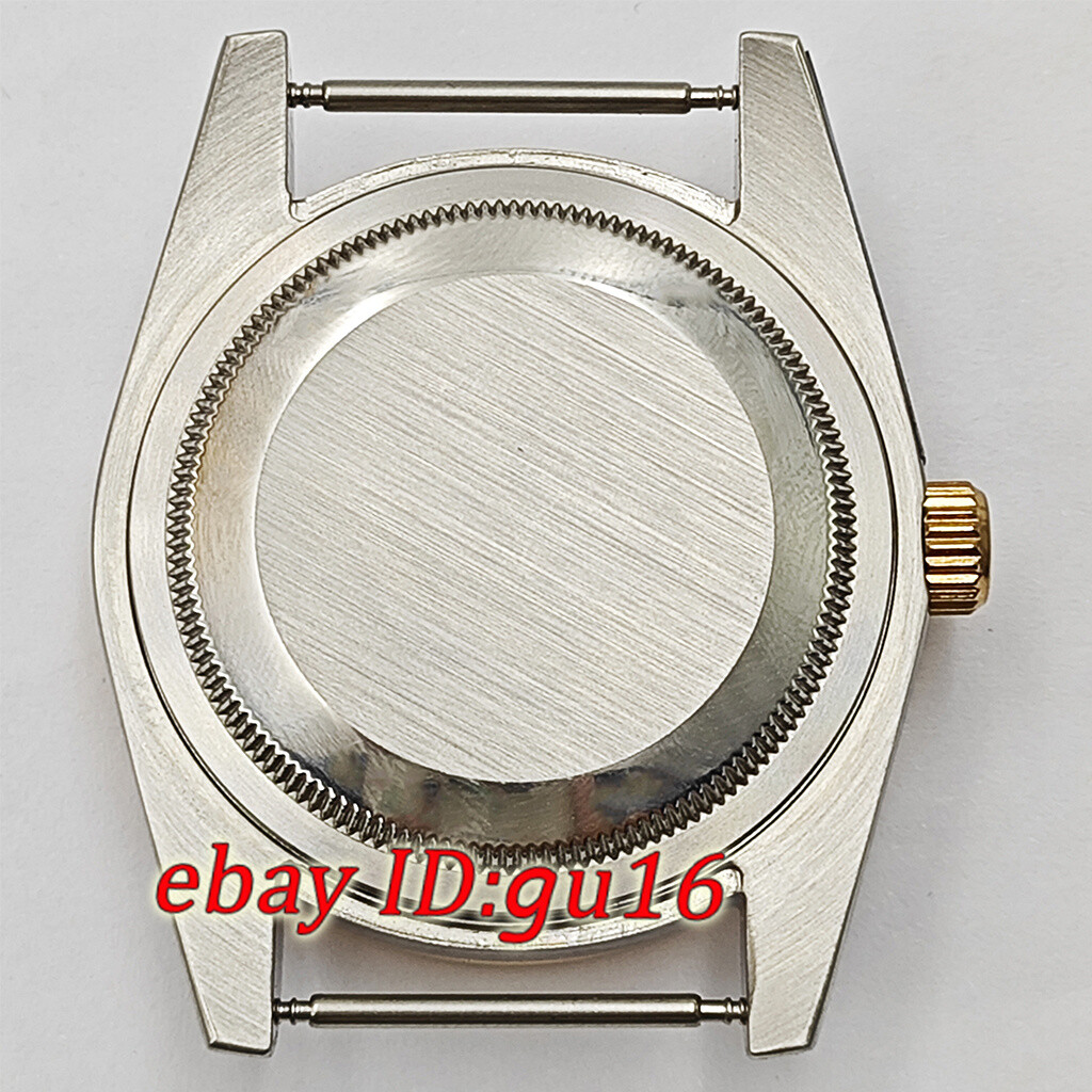 36mm 39mm watch case rose gold silver fit NH35 Miyota 8215 ETA 2824/2836 DG2813