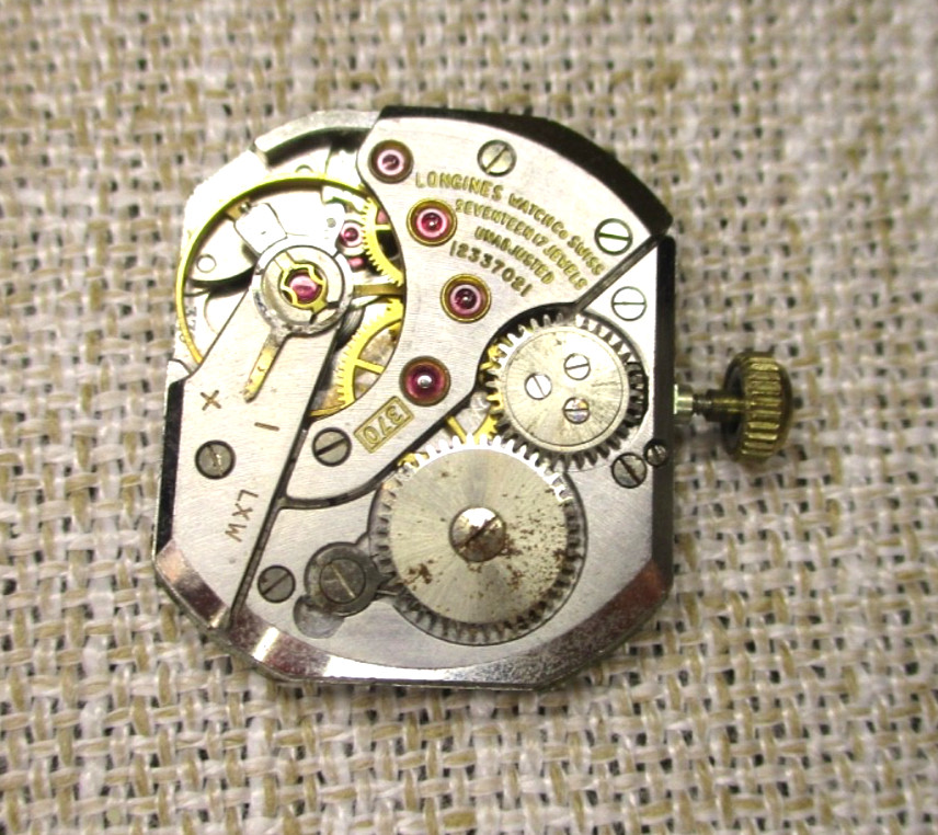 Longines Movement cal 370, working, complete