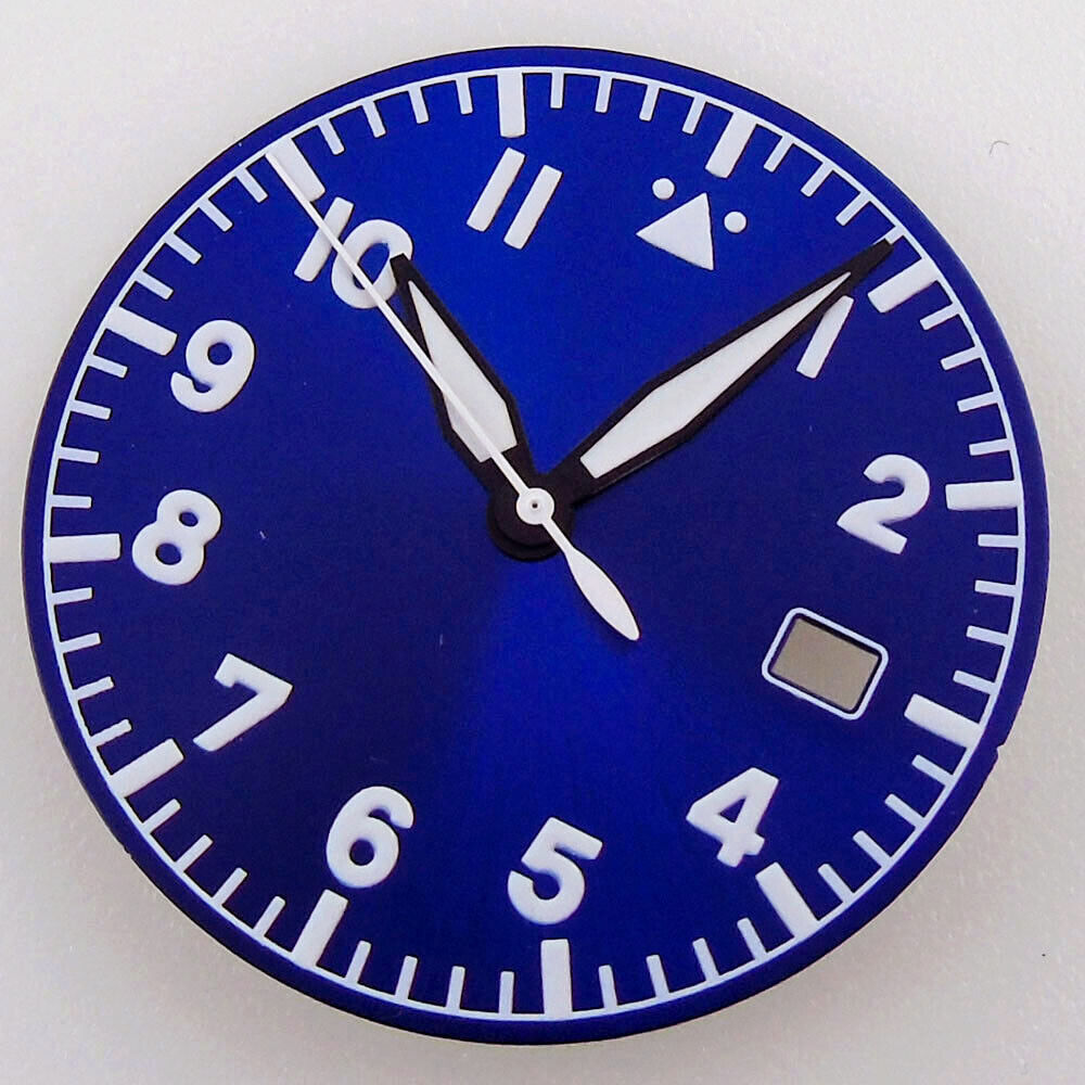 33.5mm Sterile Watch Dial Face Fit Automaitc NH35A NH36A ETA2824 PT5000 Luminous