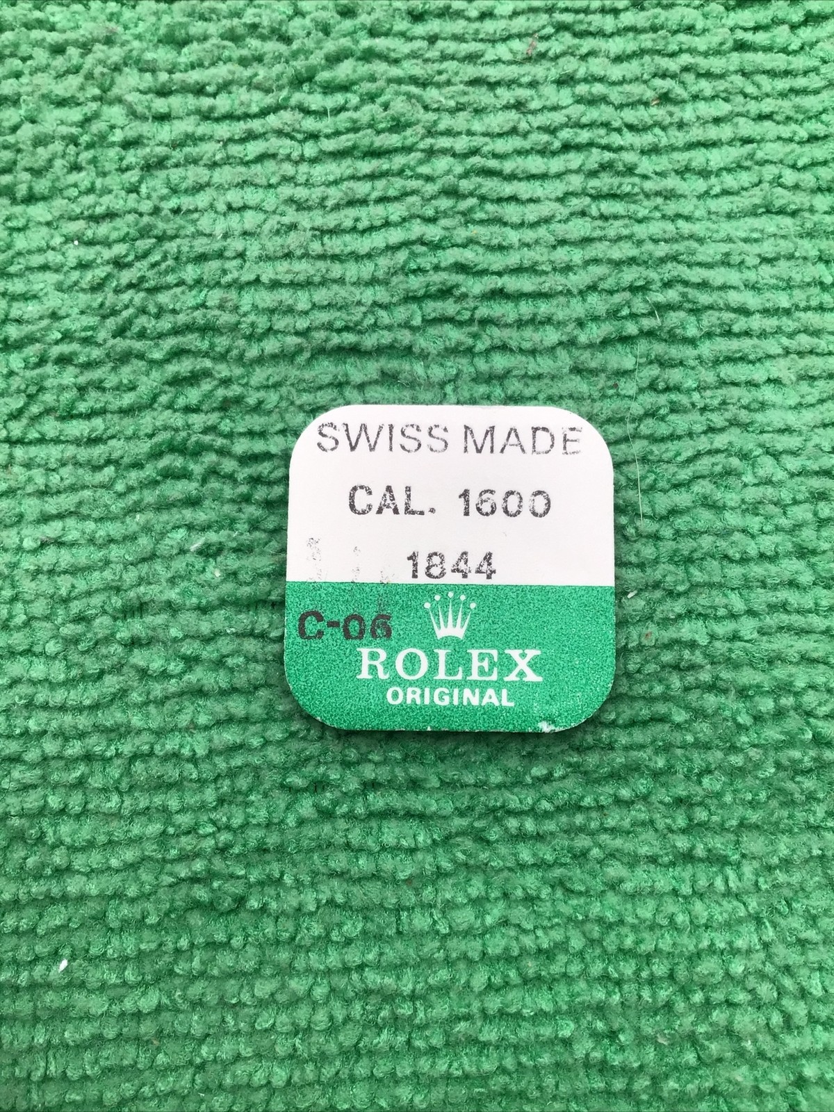 Rolex Cal 1600 1844 Ratchet Wheel Replacement Genuine Wrist Watch Part
