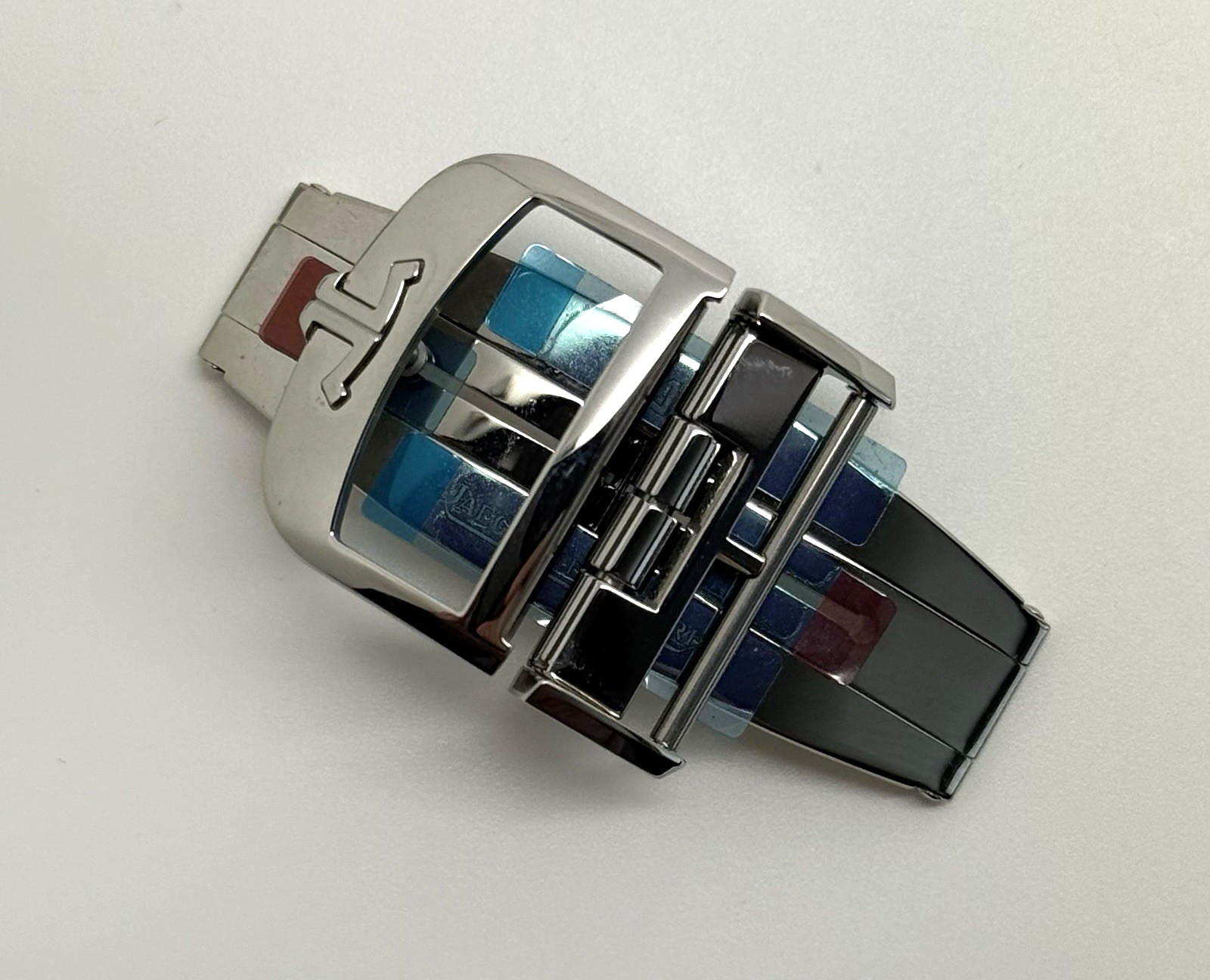 Jaeger LeCoultre 18mm Stainless Steel Deployment Buckle Clasp New Authentic OEM