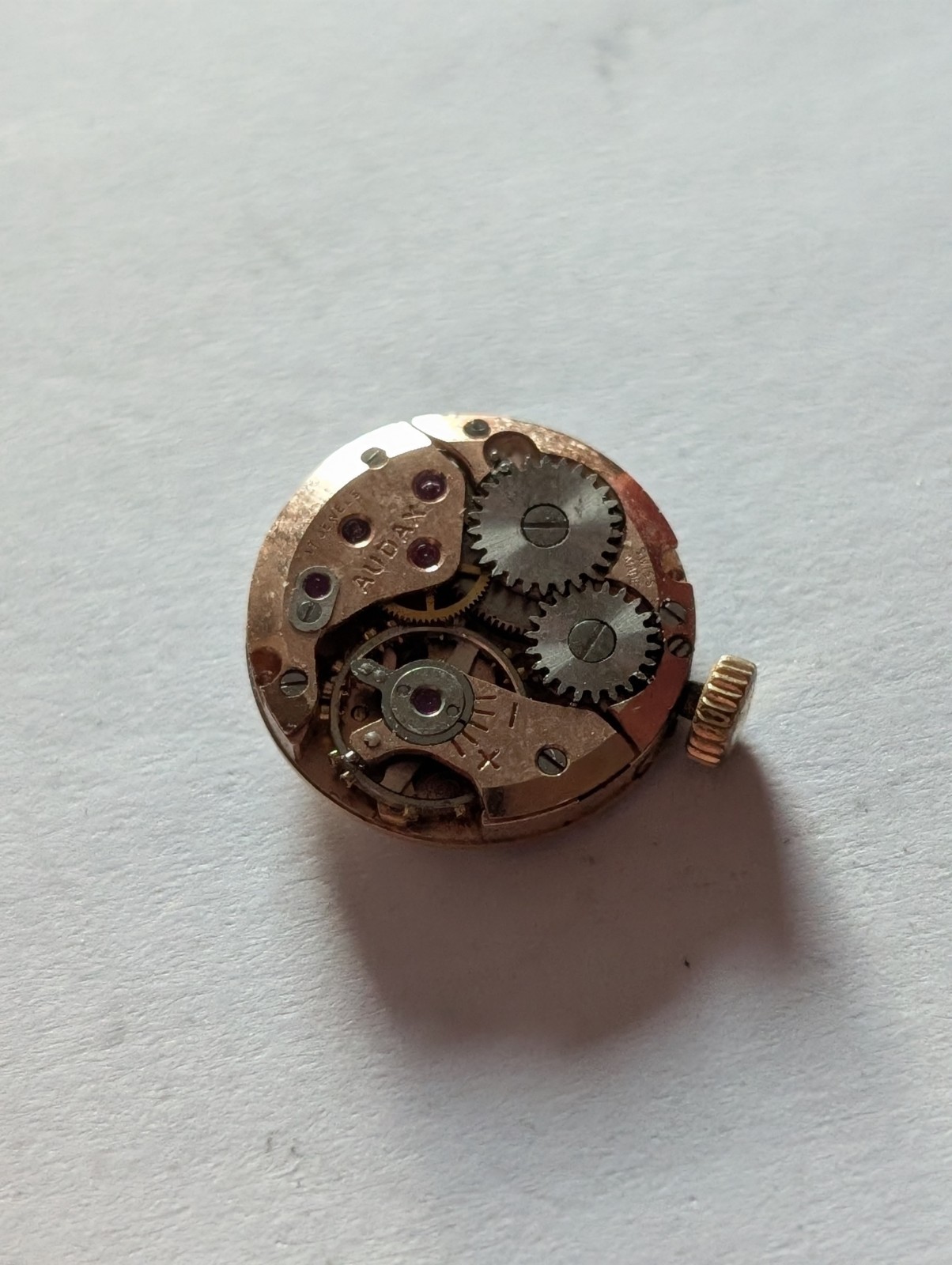 Vintage ETA 2410 Mechanical Watch Movement (Spares/Repairs/Bad Balance)