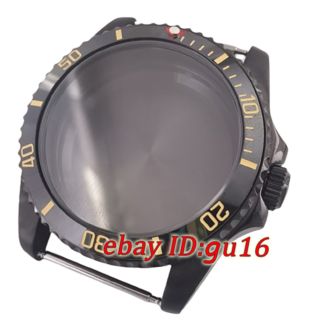 36mm Sapphire watch case Fit NH35 NH36 Miyota 8215 821A ETA2824 2836 DG2813 3804
