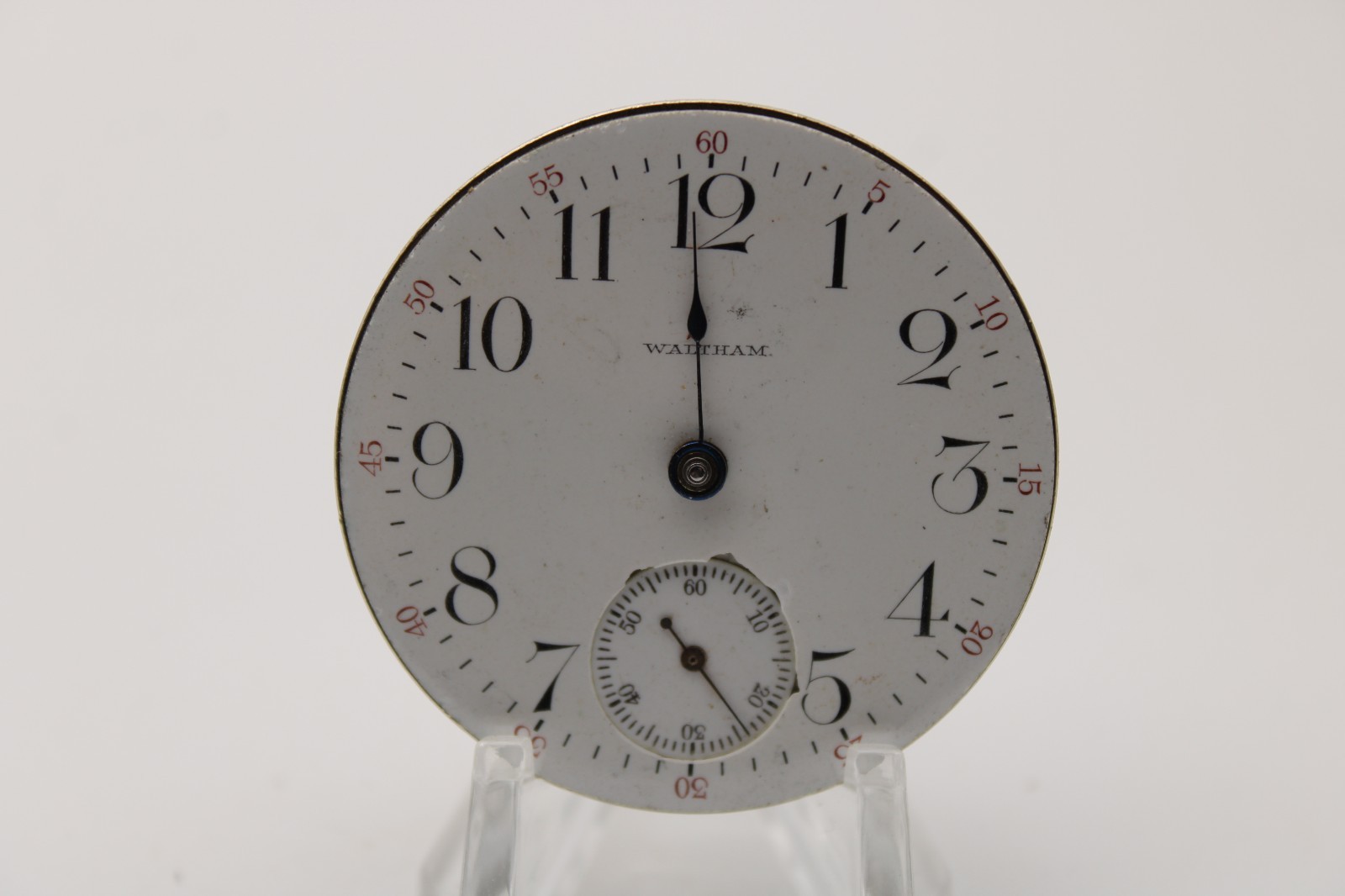 1903 WALTHAM POCKET WATCH MOVEMENT 12312657 GRADE 825 18s 17j (LB3)