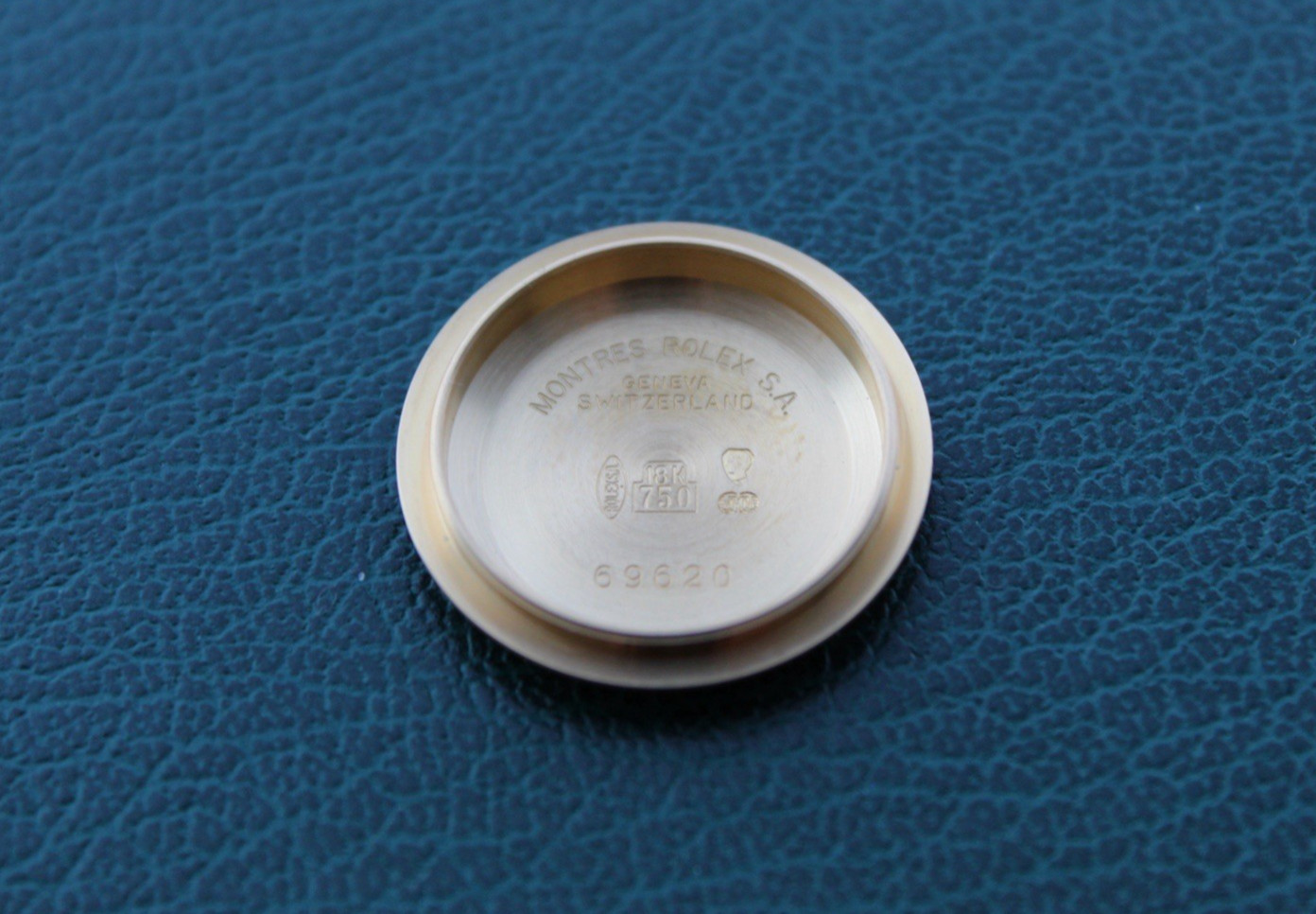 Genuine Rolex Yacht-Master 29mm 69628 69620 18k Solid Yellow Gold Watch Caseback
