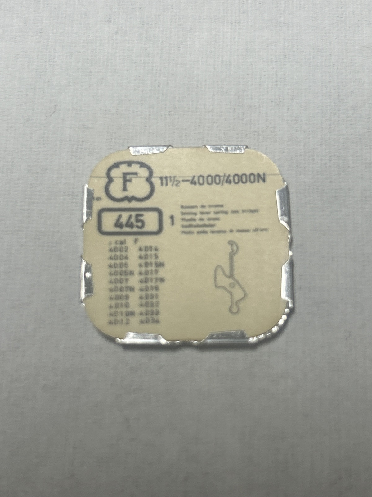Felsa 4000 / 4000N Part 445 Set Bridge