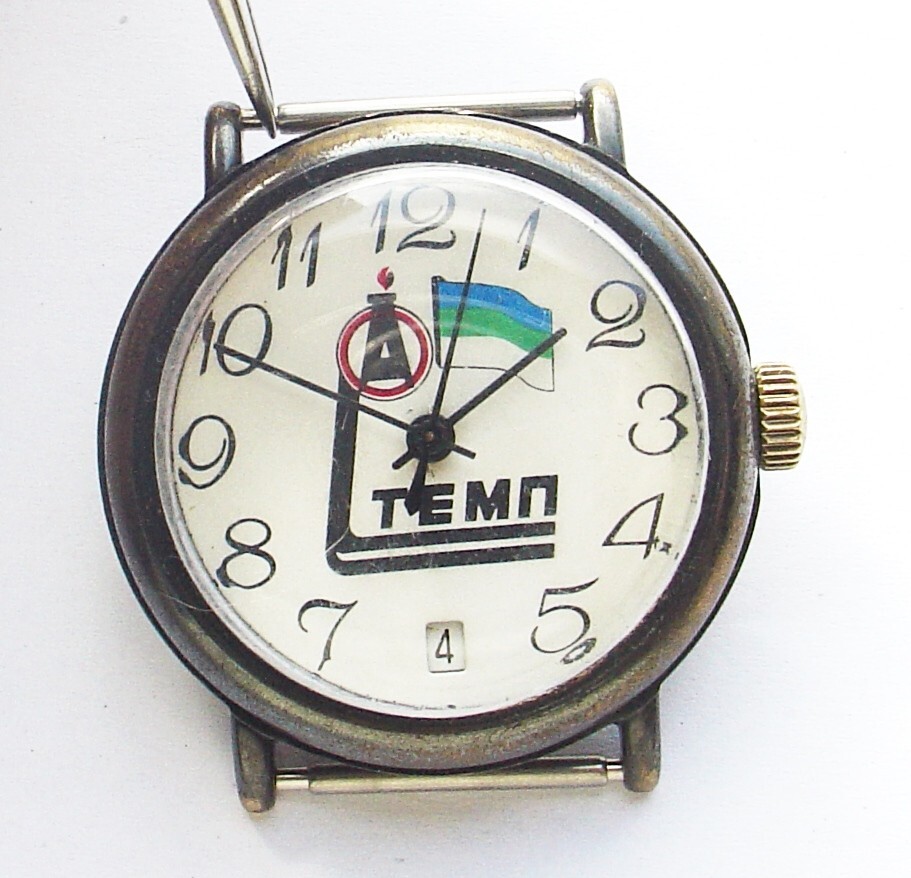 Raketa “TEMP” GIFT Russian Soviet Watch Calendar Serviced