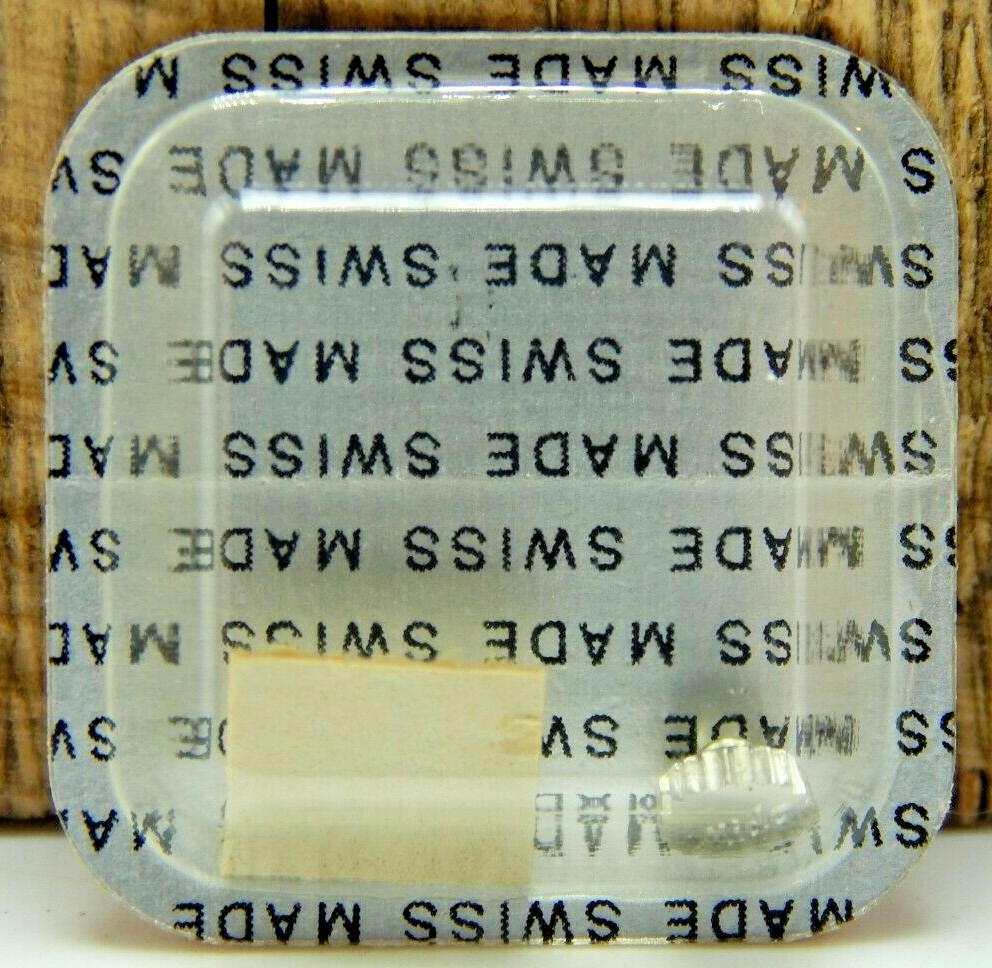 Vintage NOS mido Stainless Steel Watch crown Blanc T 4.2-3.0-2.5 4.2mm signed