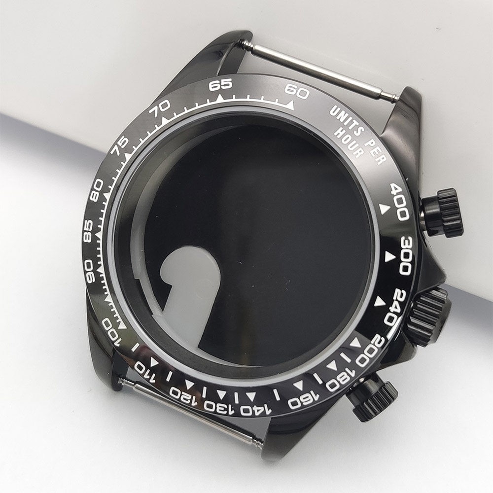 Luxury Diamond Watch Case For VK63/VK64 Movement Stainless Steel Mod Kit