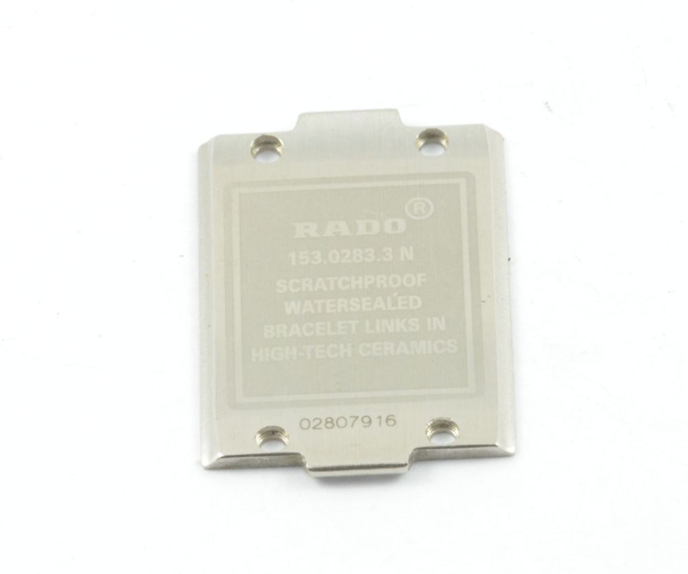 RADO DIASTAR LADIES WATCH REPLACEMENT GLASS 2 CRYSTAL RARE 153.0283.3N