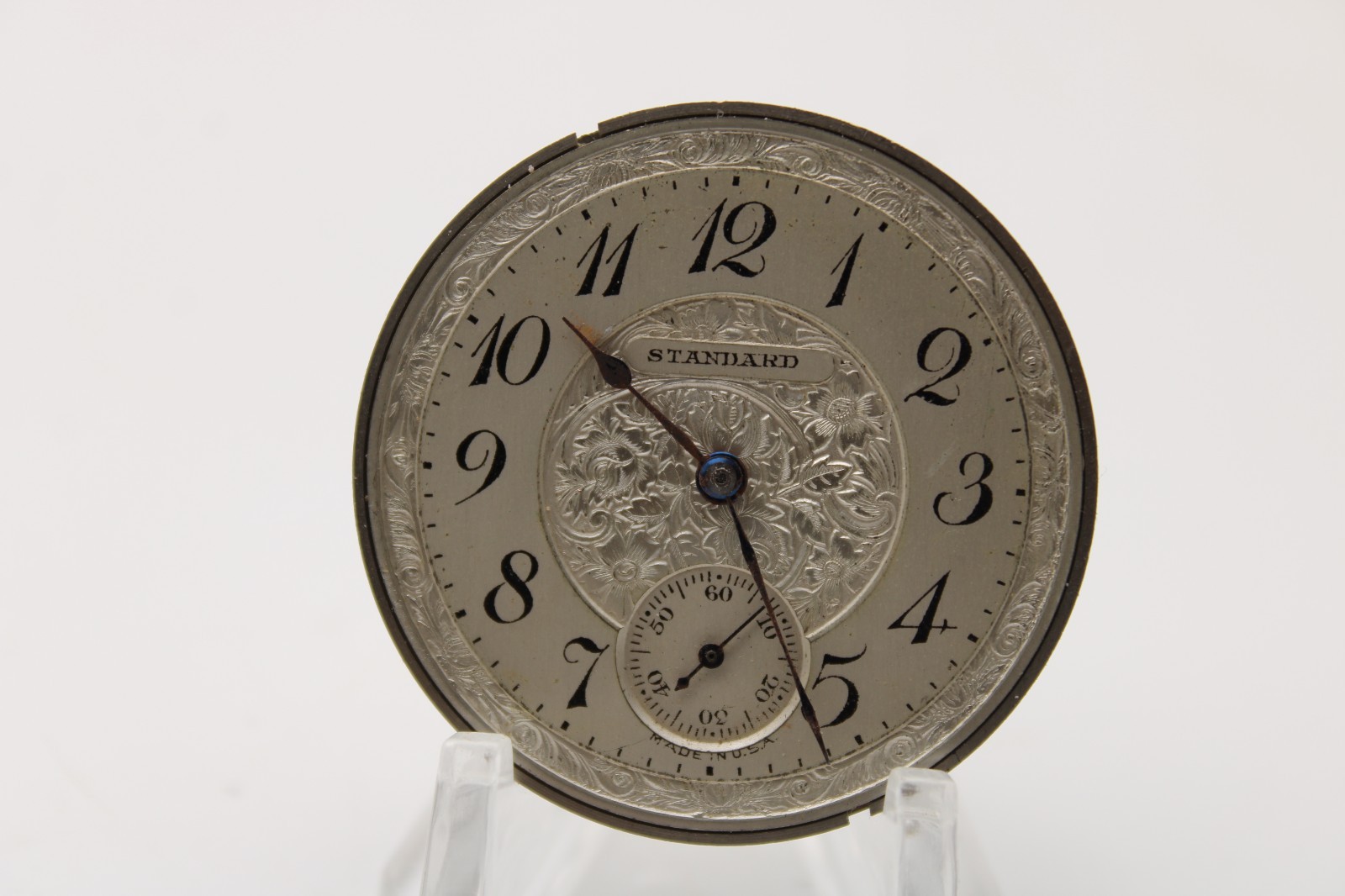 1925 NEW YORK STANDARD POCKET WATCH MOVEMENT 1021225 GRADE: 173 12s 7j (BF2)