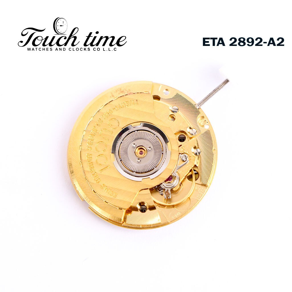ETA 2892-A2 Swiss Automatic Movement with Gucci Finish, White Disk at 3 , 3 Hand
