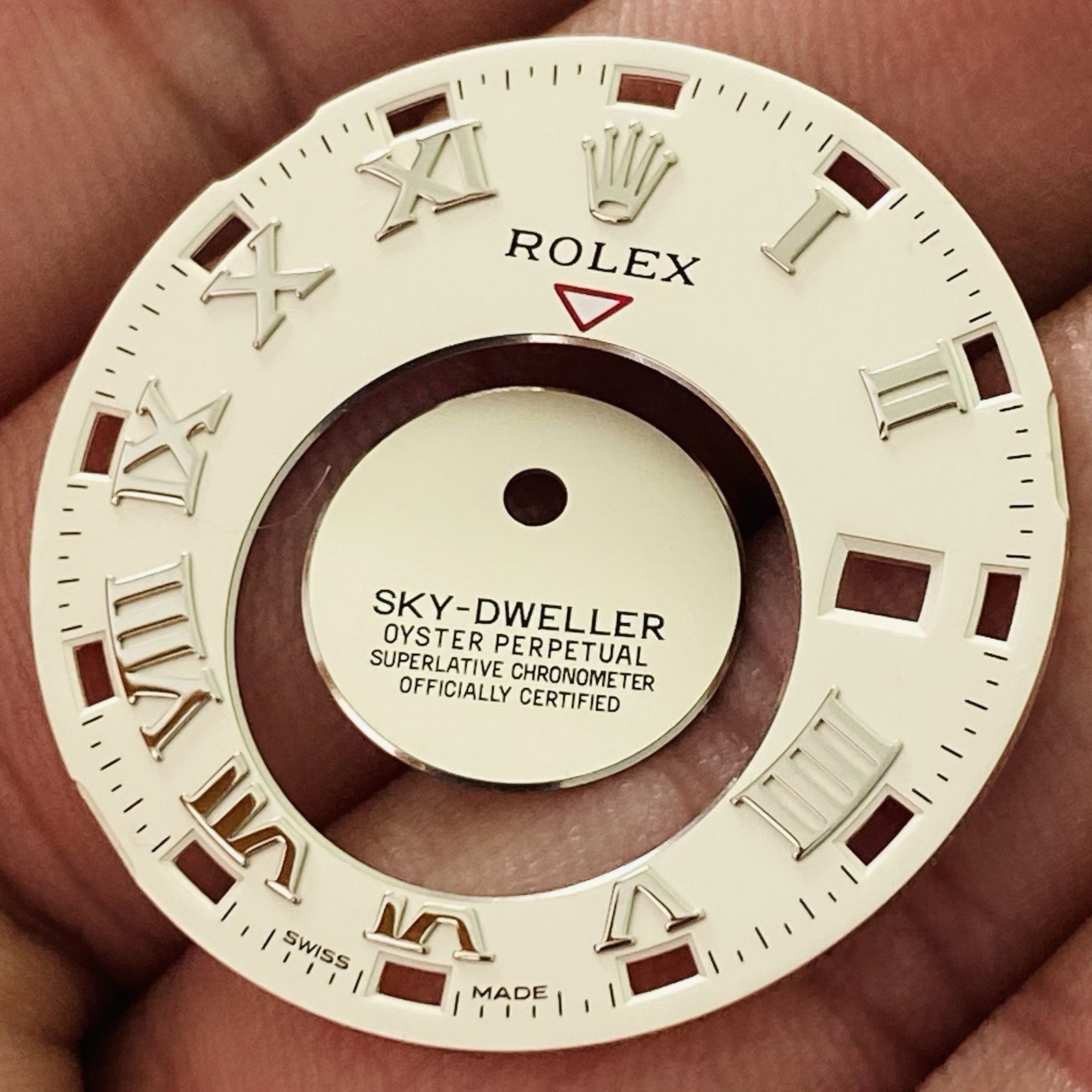 Rolex White Dial For Sky Dweller Model Ref 326934