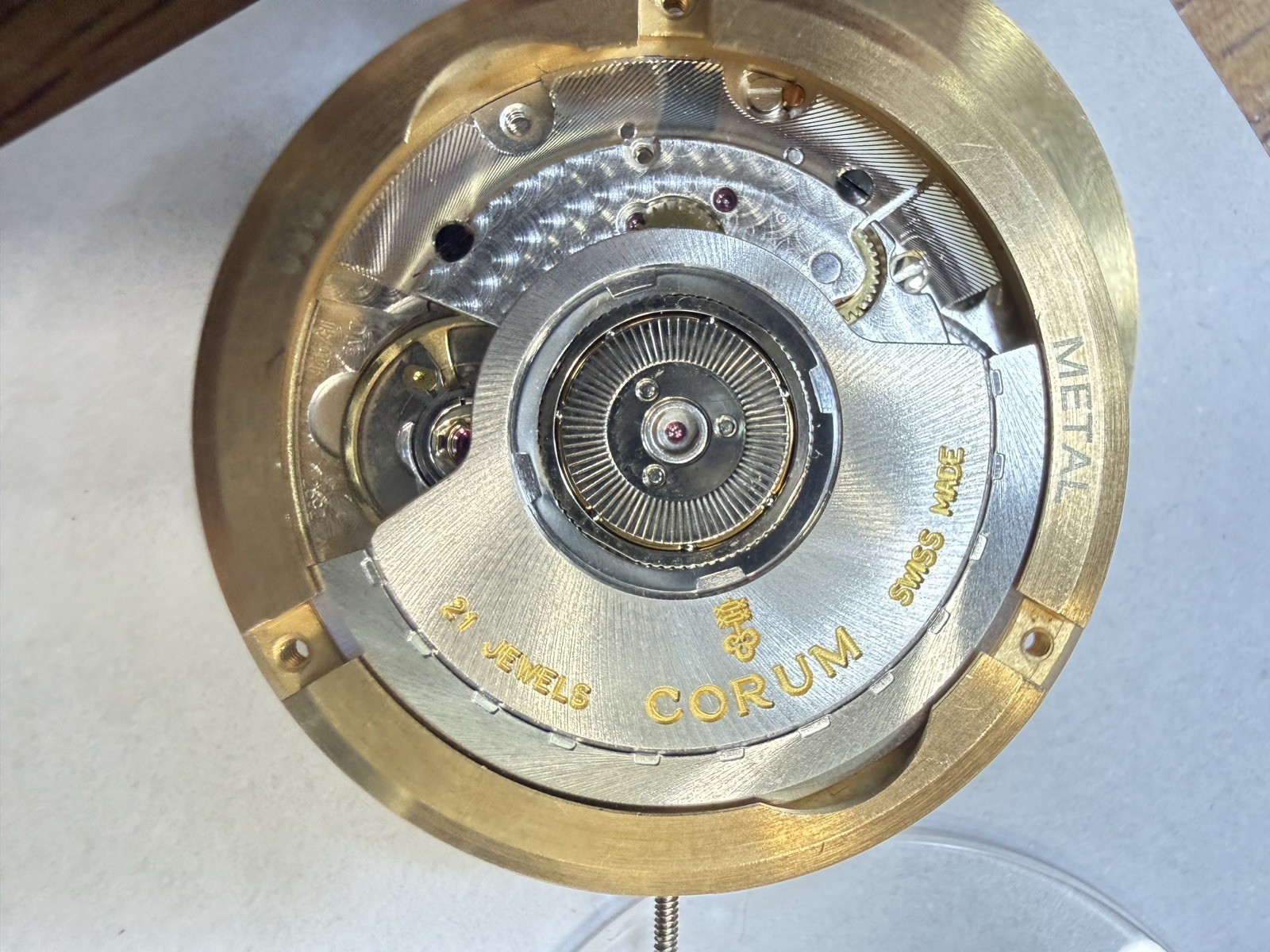 Corum Movment Eta 2892A2 Oman Logo Dial + Original Glass Excellent