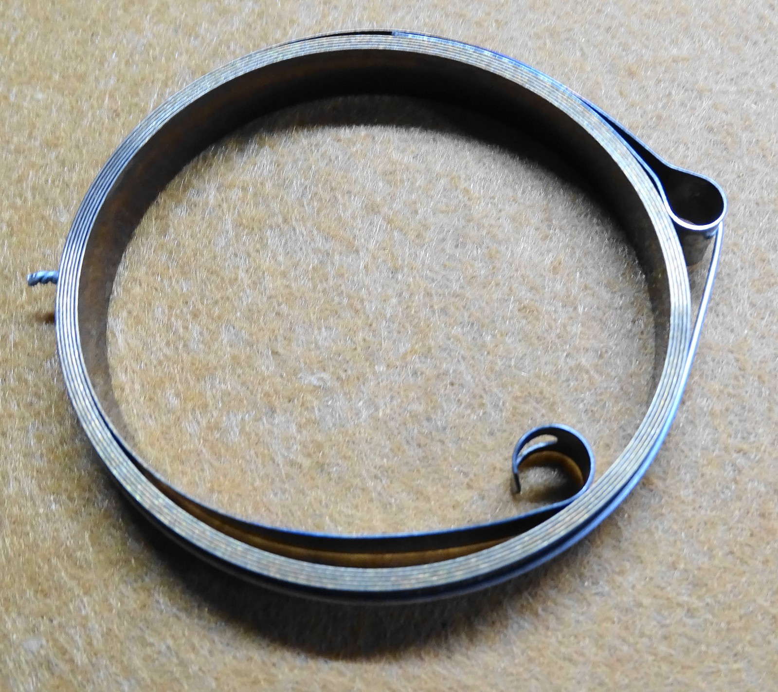 Clock Movement Spring SMI 95 – Ø 60 Height 7.5 Thickness 0.35 Length 1090