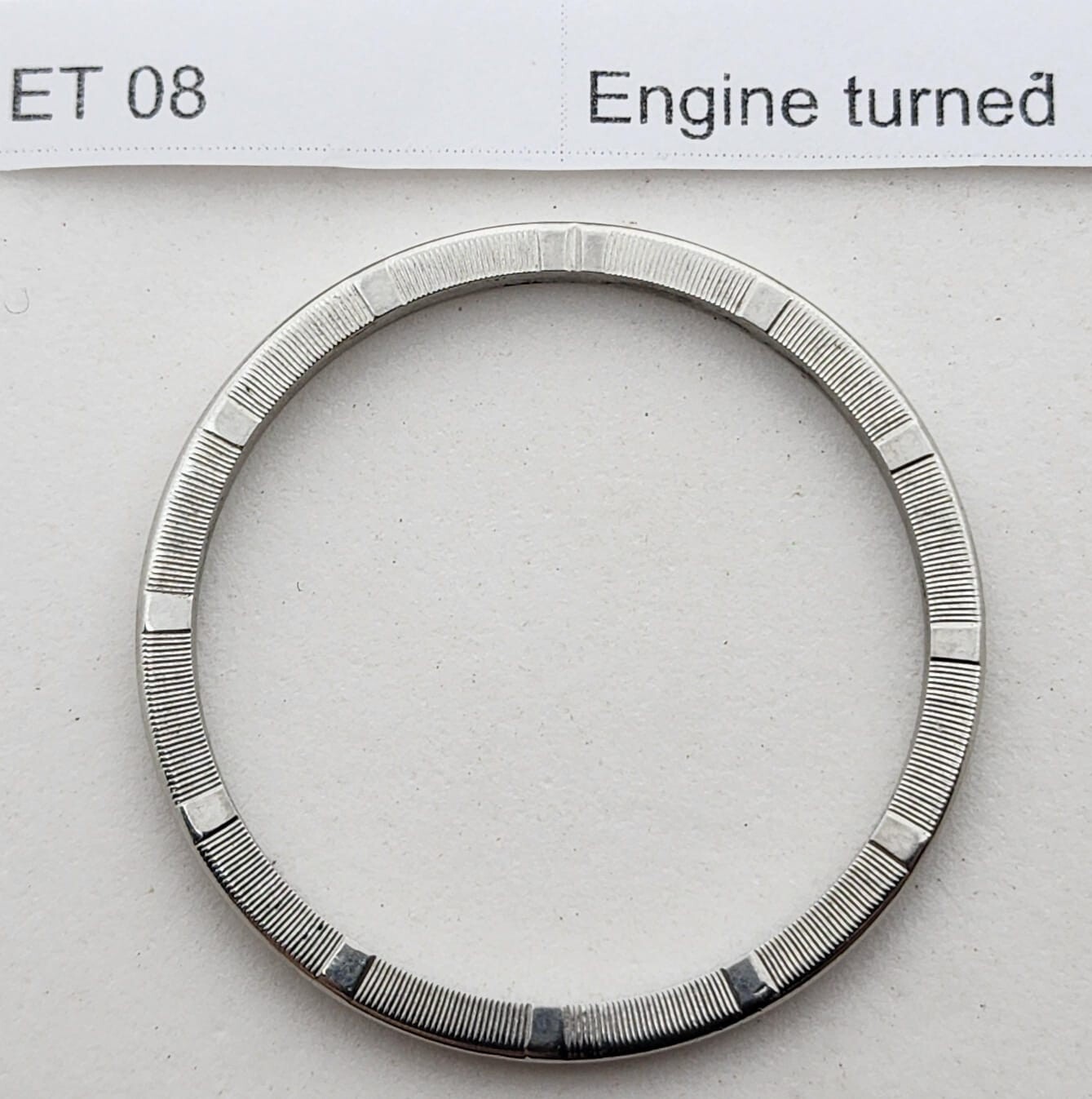 Rolex Bezel Engine turned for Rolex 1501 34mm – 33.8mm outside