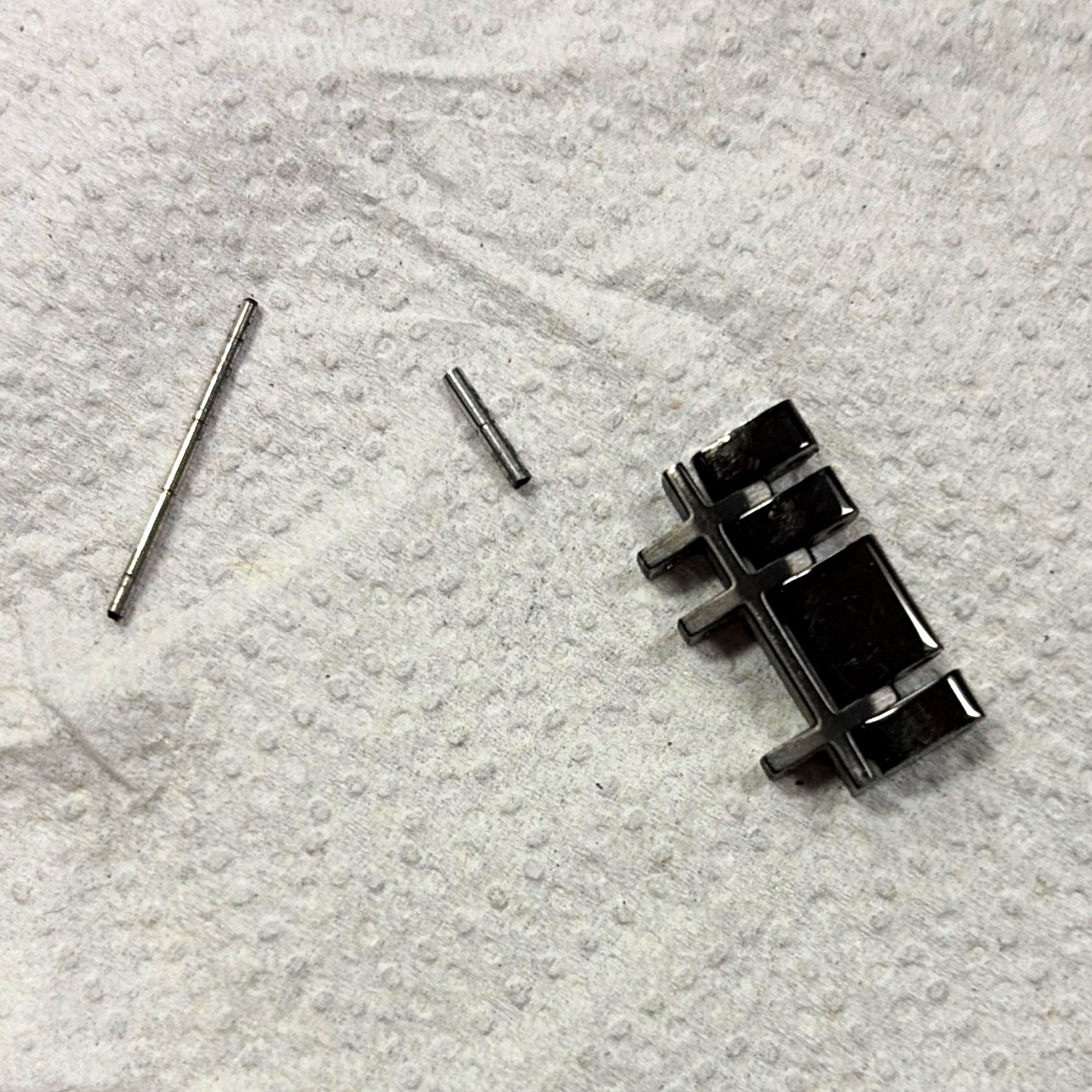 Burberry Black Stainless Steel Watch Band Link Replacement Part